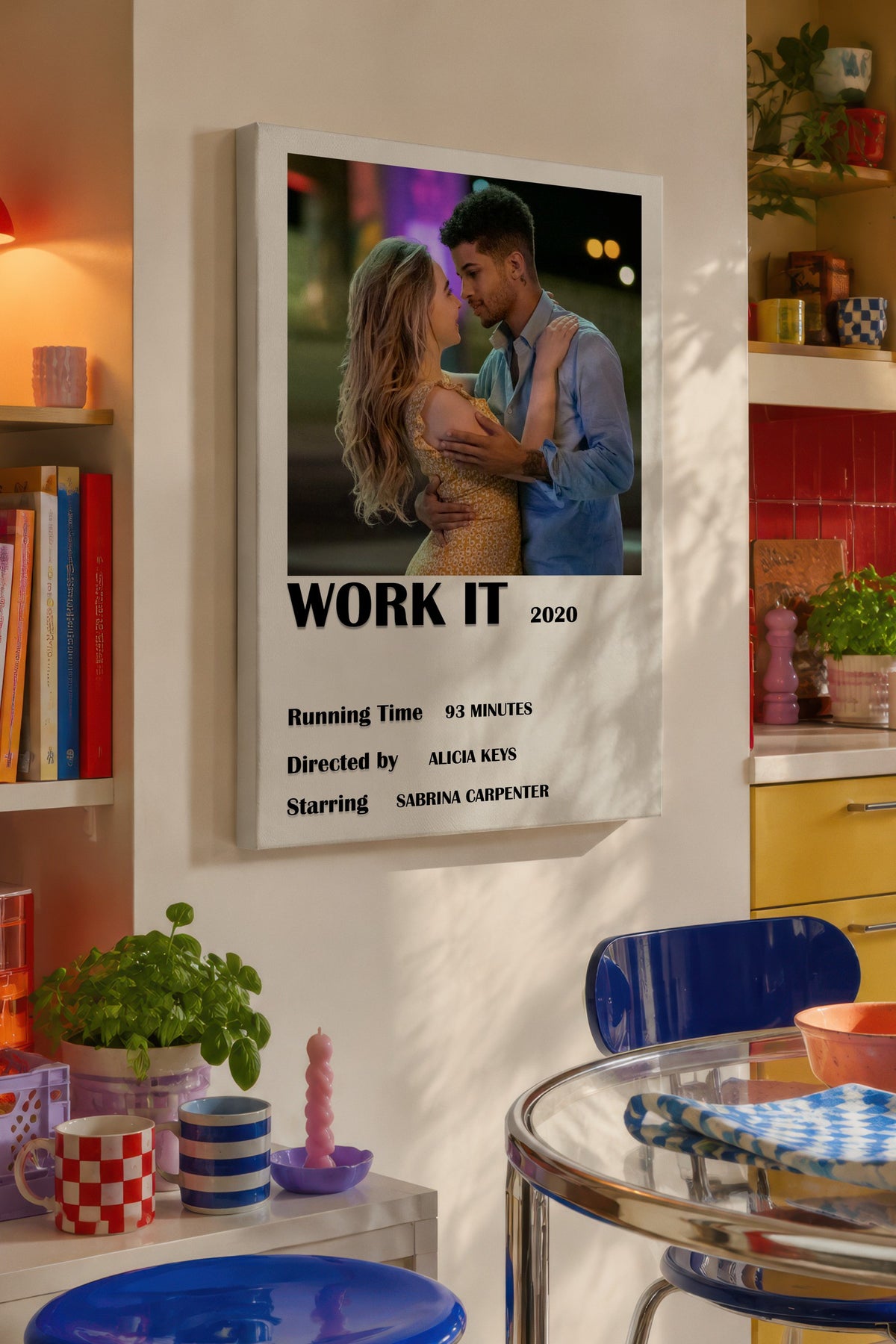 WORK IT Film Kanvas Tablo