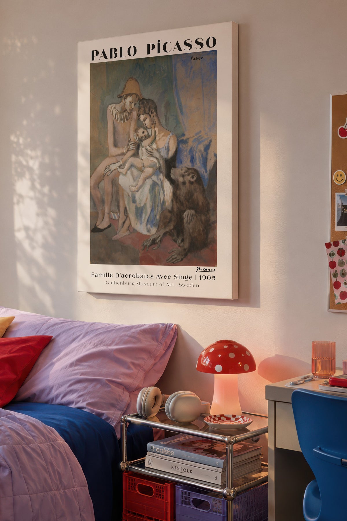 Pablo Picasso Duvar - Estetik Duvar Dekoru - Sanat Serisi - Kalın Kağıt Kanvas Tablo — NO:100897