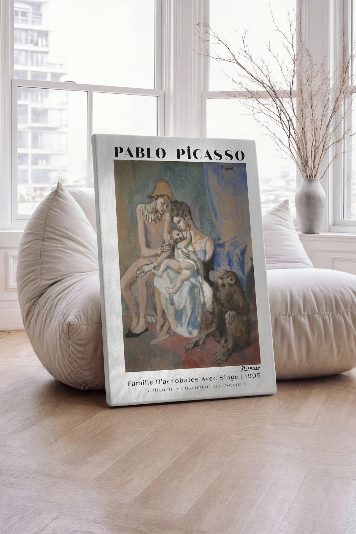 Pablo Picasso Duvar - Estetik Duvar Dekoru - Sanat Serisi - Kalın Kağıt Kanvas Tablo — NO:100897
