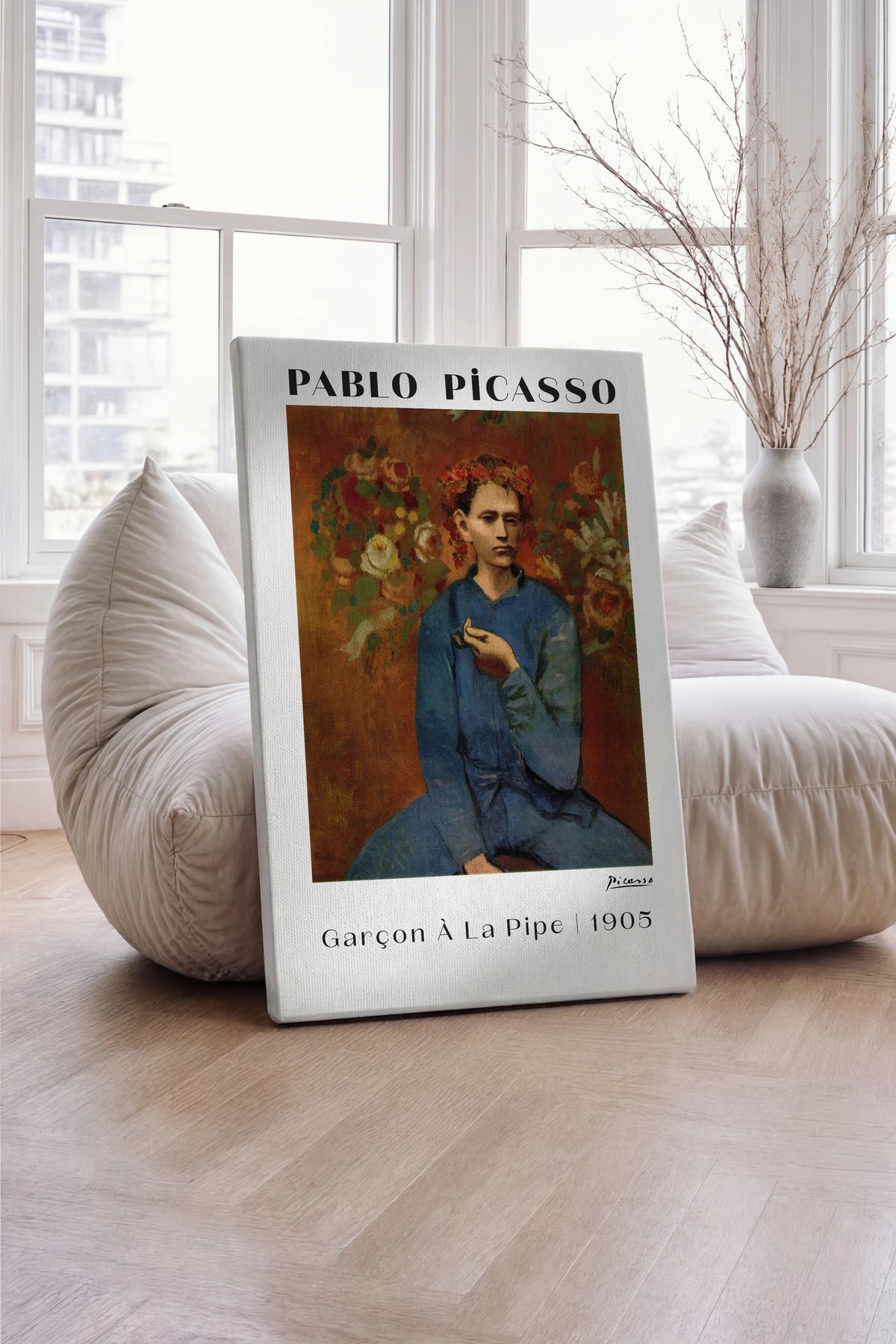 Pablo Picasso Duvar - Estetik Duvar Dekoru - Sanat Serisi - Kalın Kağıt Kanvas Tablo — NO:100900
