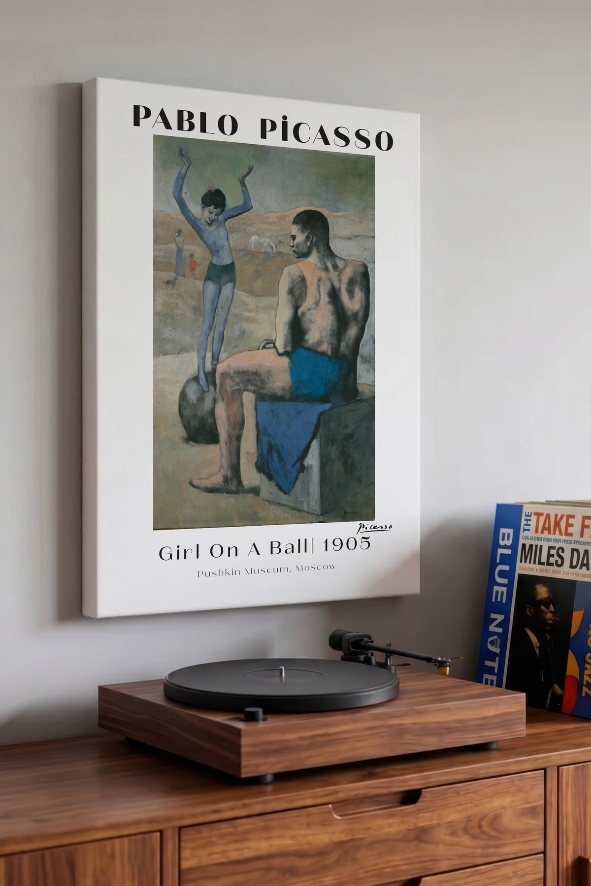 Pablo Picasso Duvar - Estetik Duvar Dekoru - Sanat Serisi - Kalın Kağıt Kanvas Tablo — NO:100902