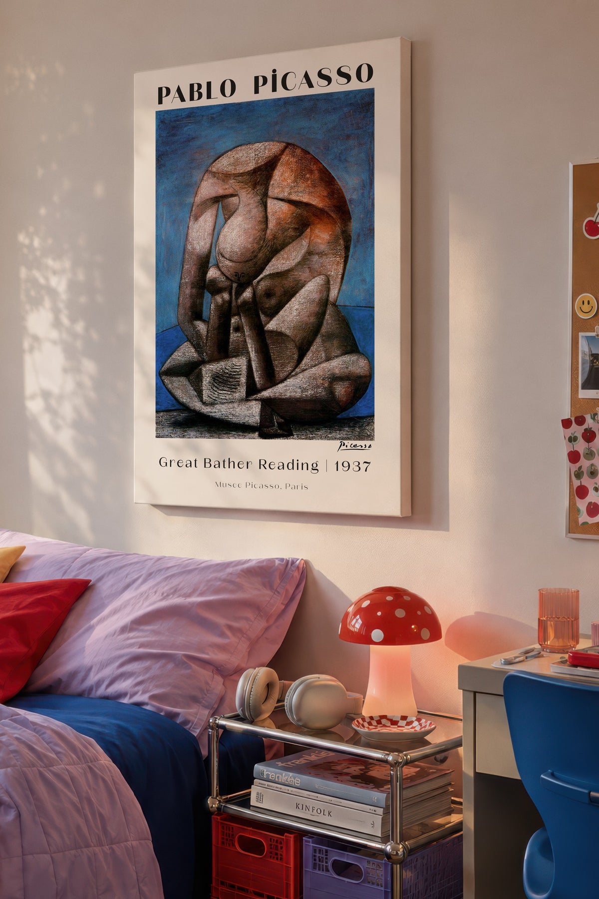 Pablo Picasso Duvar - Estetik Duvar Dekoru - Sanat Serisi - Kalın Kağıt Kanvas Tablo — NO:100903