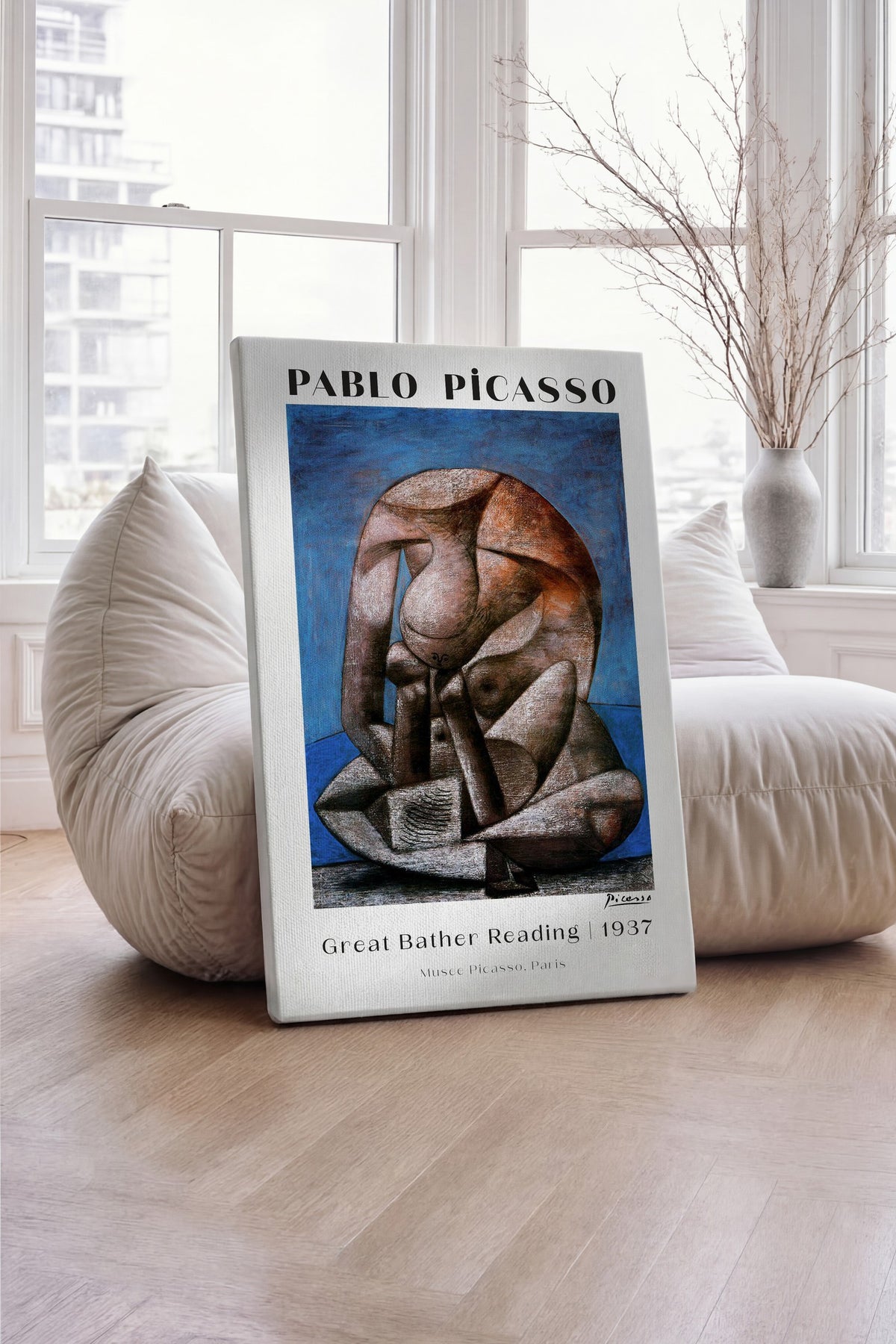 Pablo Picasso Duvar - Estetik Duvar Dekoru - Sanat Serisi - Kalın Kağıt Kanvas Tablo — NO:100903