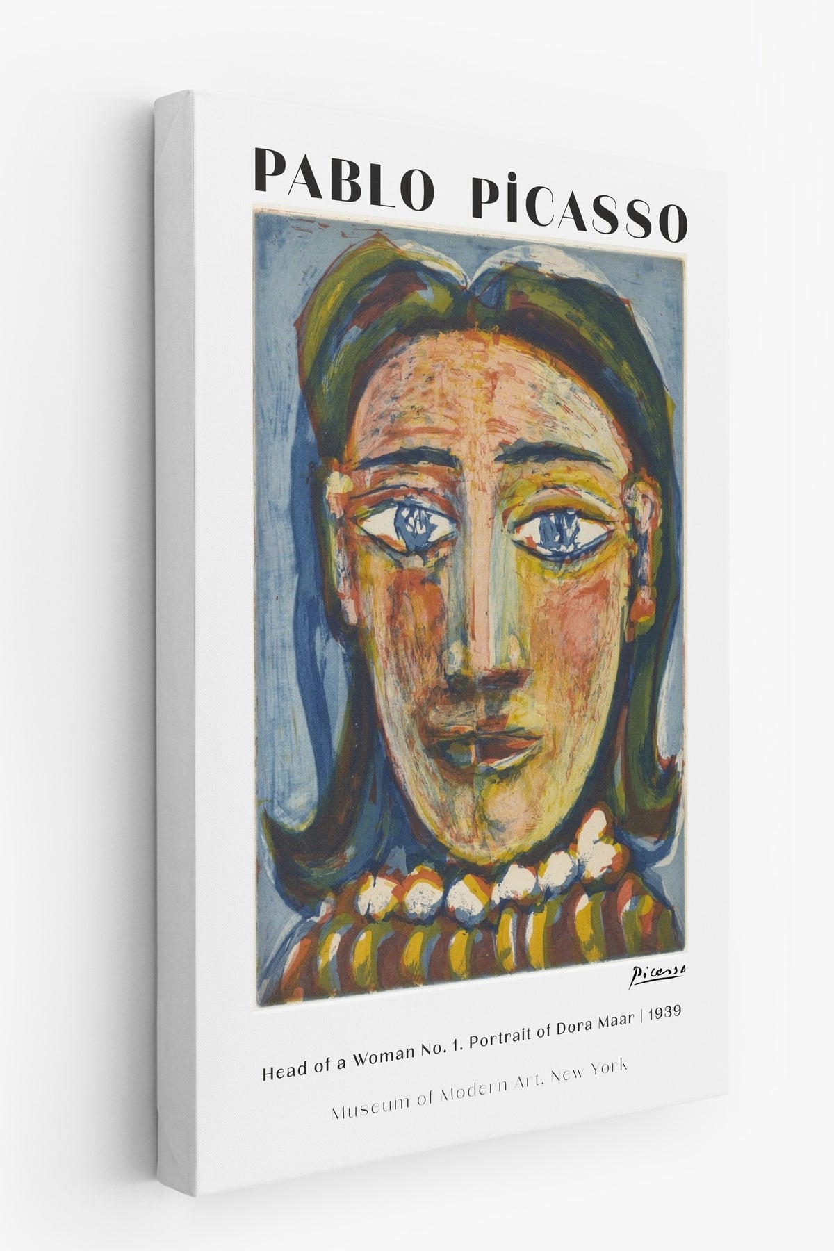 Pablo Picasso Duvar - Estetik Duvar Dekoru - Sanat Serisi - Kalın Kağıt Kanvas Tablo — NO:100905