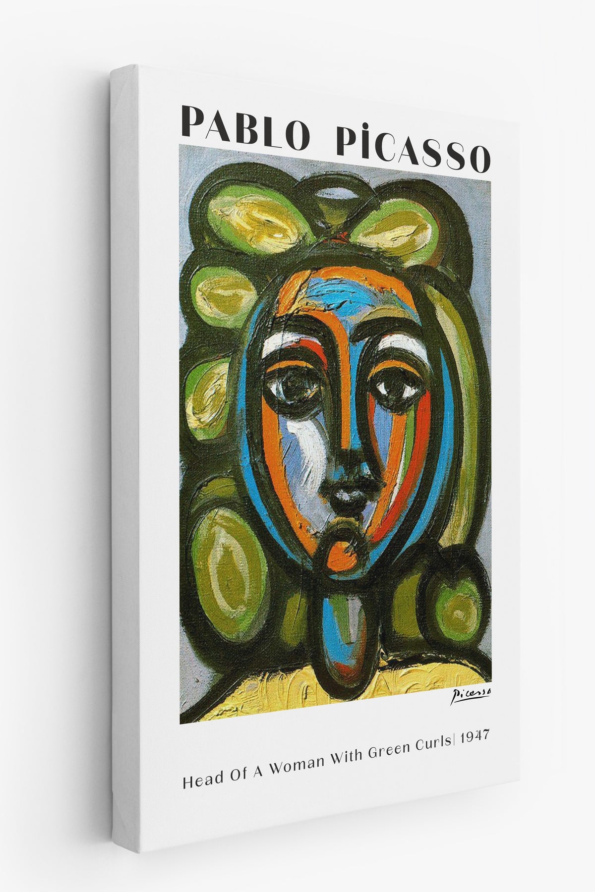Pablo Picasso Duvar - Estetik Duvar Dekoru - Sanat Serisi - Kalın Kağıt Kanvas Tablo — NO:100907