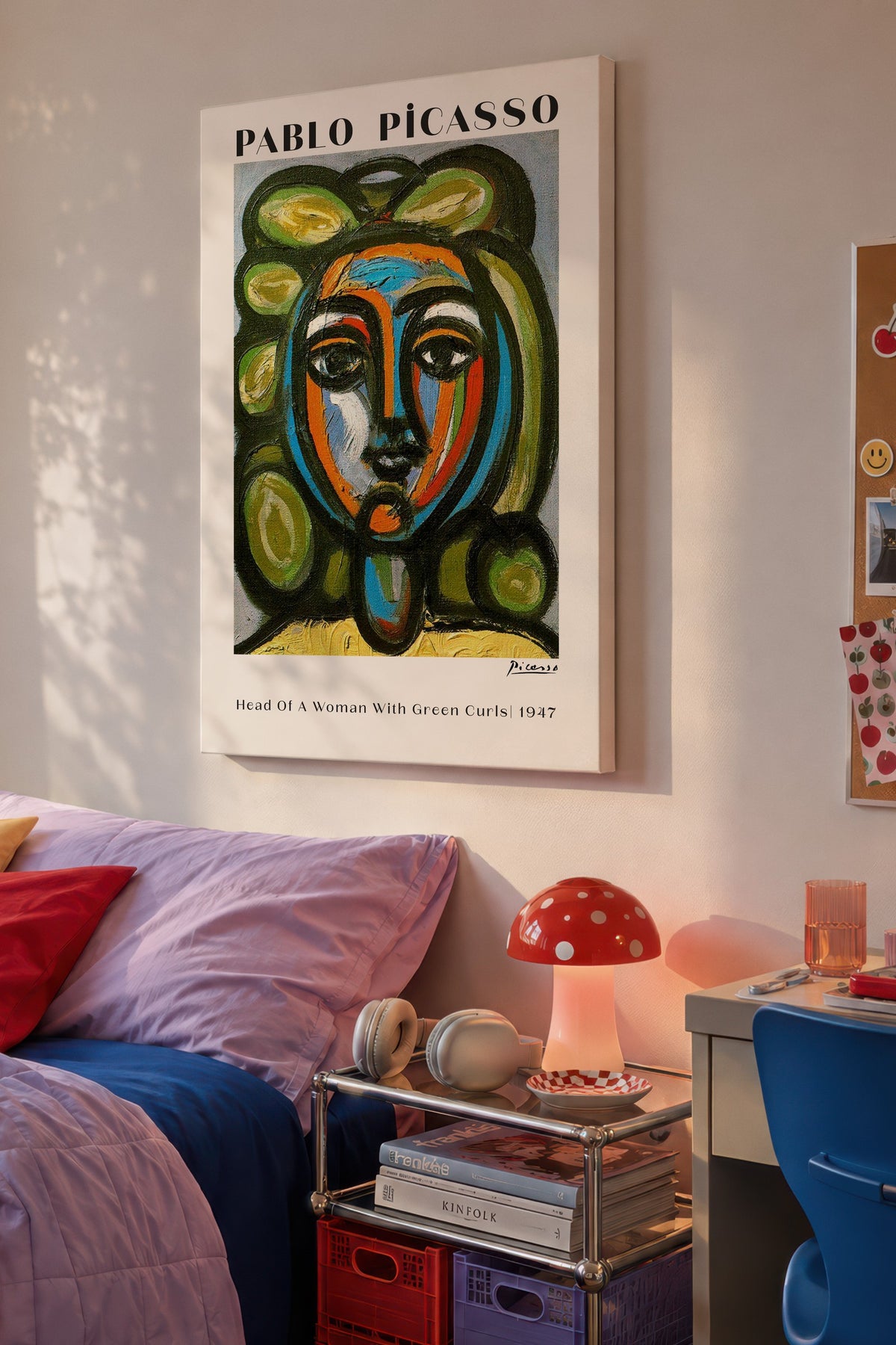Pablo Picasso Duvar - Estetik Duvar Dekoru - Sanat Serisi - Kalın Kağıt Kanvas Tablo — NO:100907