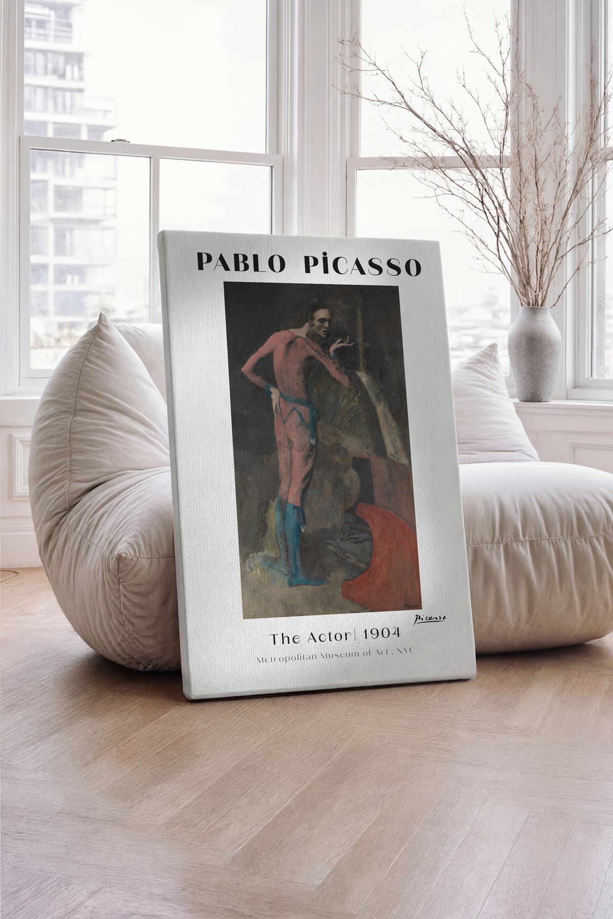 Pablo Picasso Duvar - Estetik Duvar Dekoru - Sanat Serisi - Kalın Kağıt Kanvas Tablo — NO:100921