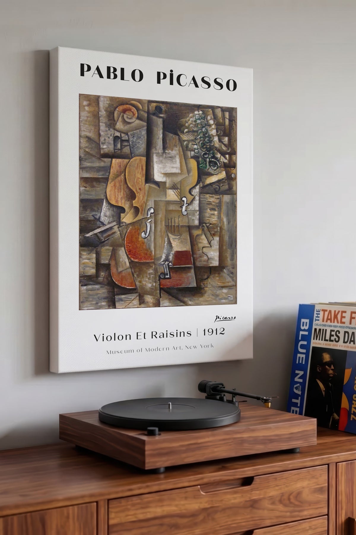 Pablo Picasso Duvar - Estetik Duvar Dekoru - Sanat Serisi - Kalın Kağıt Kanvas Tablo — NO:100925