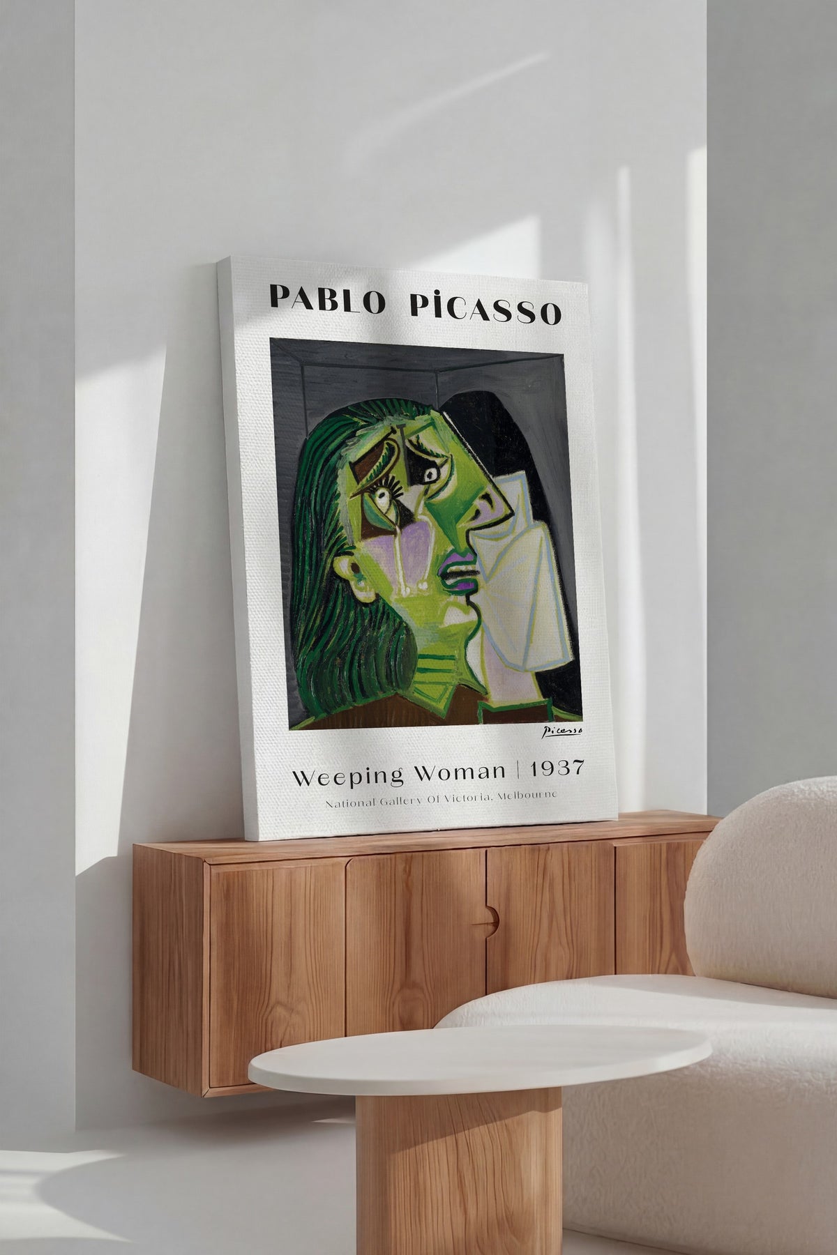 Pablo Picasso Duvar - Estetik Duvar Dekoru - Sanat Serisi - Kalın Kağıt Kanvas Tablo — NO:100926