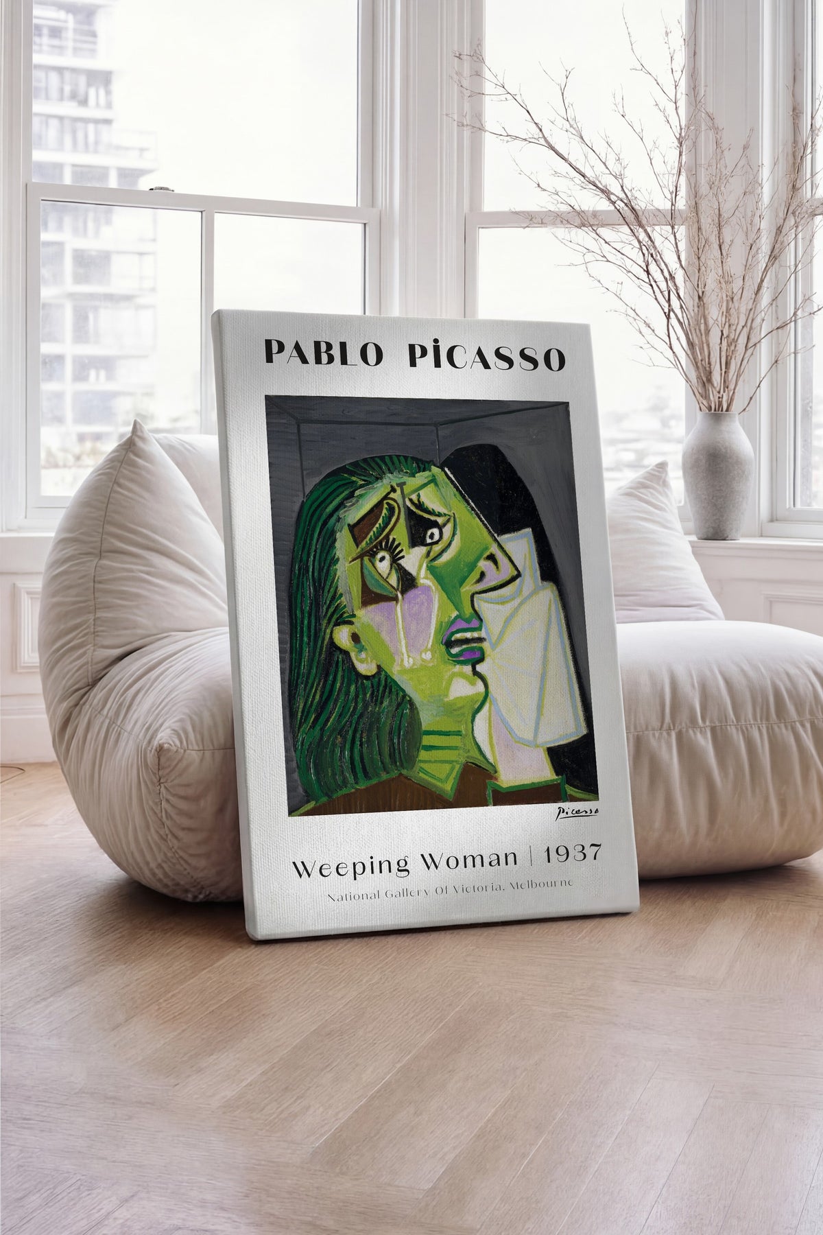 Pablo Picasso Duvar - Estetik Duvar Dekoru - Sanat Serisi - Kalın Kağıt Kanvas Tablo — NO:100926