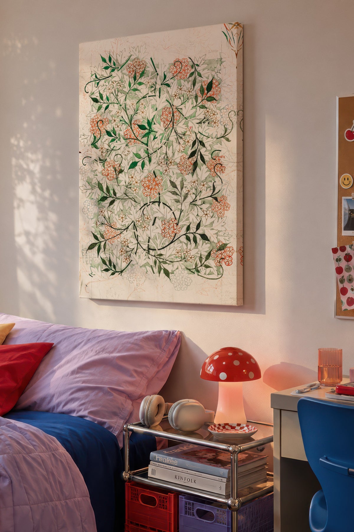 William Morris No:6 Modern Sanat - Sanat Dekor Serisi - Duvar Tablosu, HD Baskı Kanvas Tablo