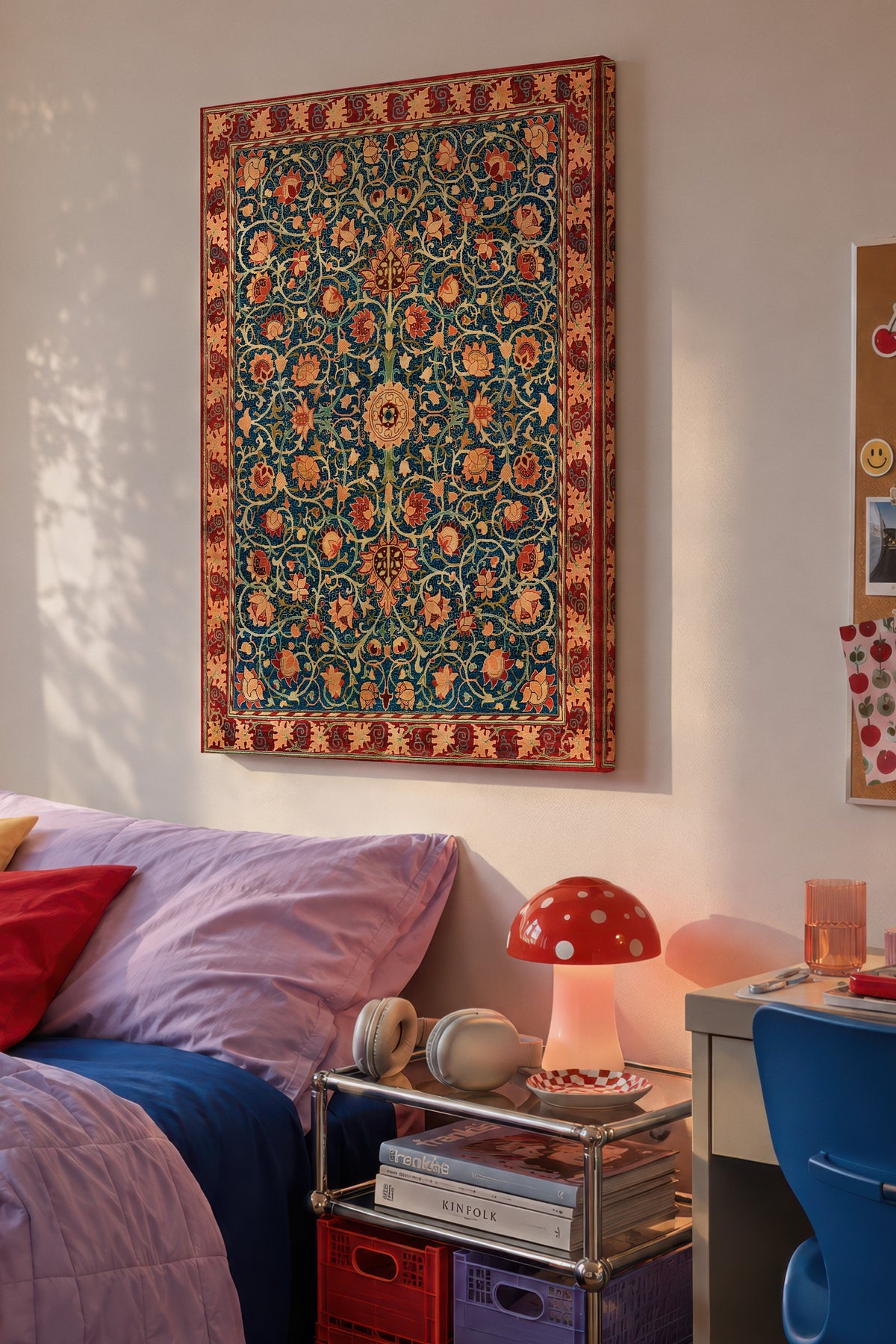 William Morris No:9 Modern Sanat - Sanat Dekor Serisi - Duvar Tablosu, HD Baskı Kanvas Tablo