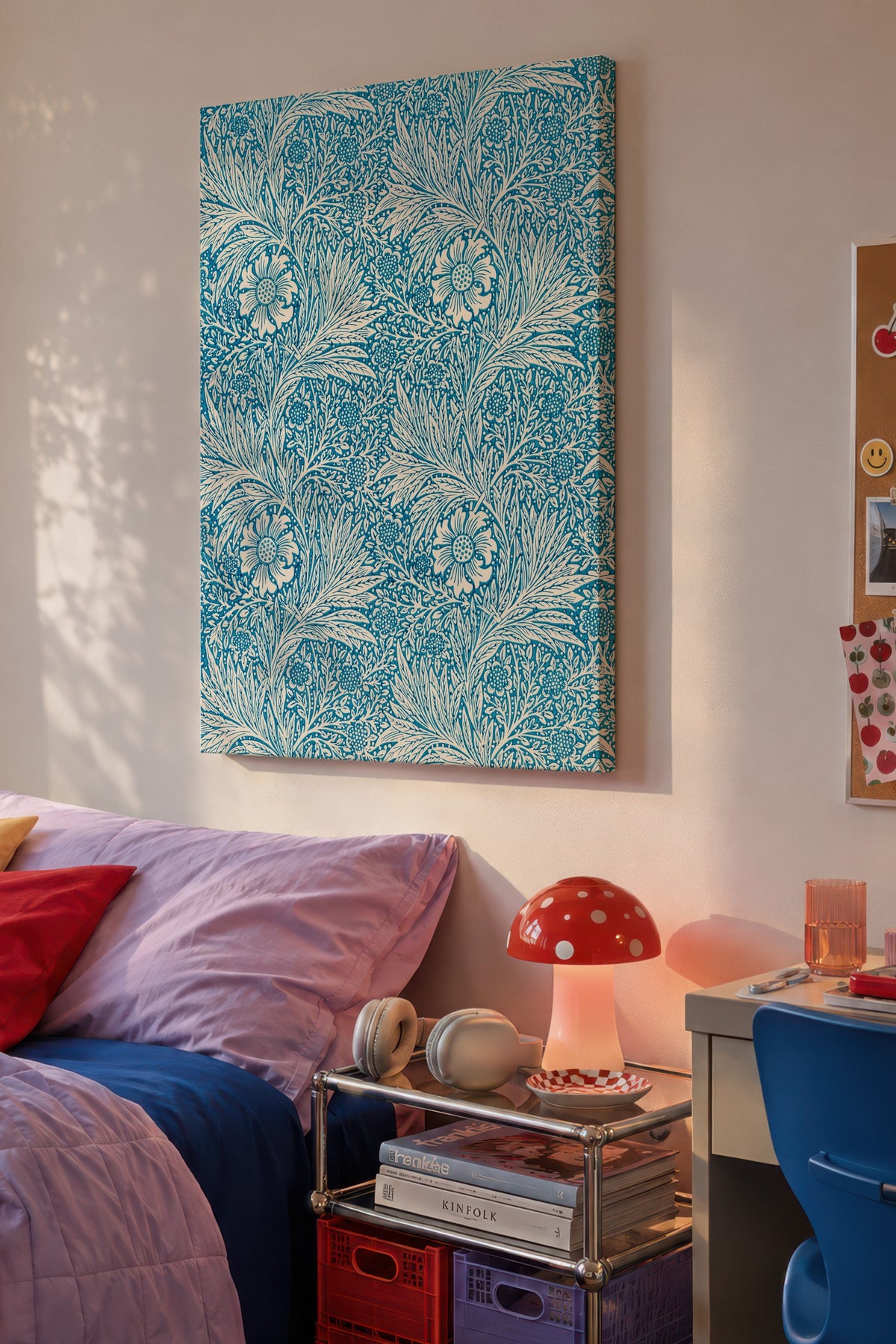 William Morris No:10 Modern Sanat - Sanat Dekor Serisi - Duvar Tablosu, HD Baskı Kanvas Tablo