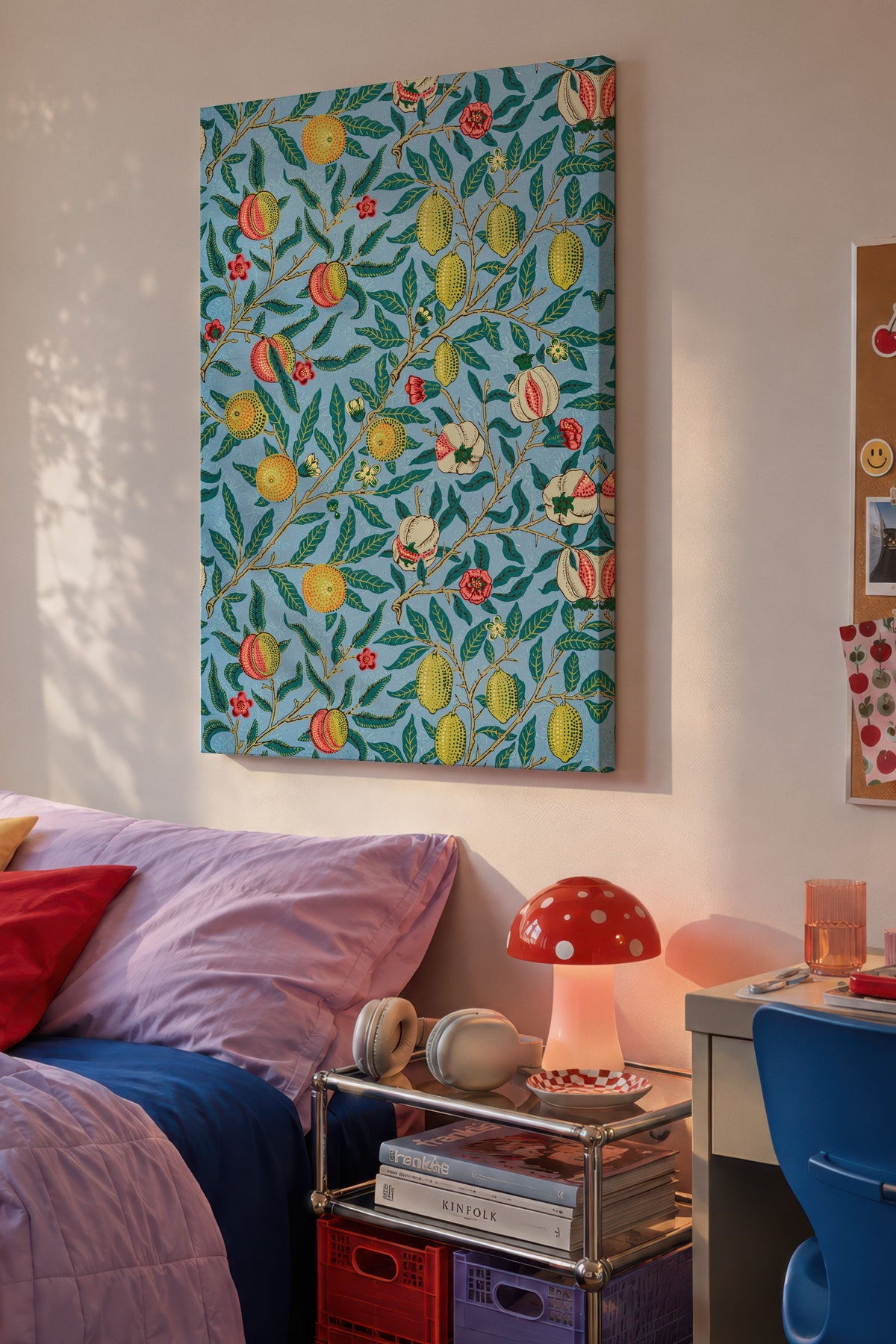 William Morris No:13 Modern Sanat - Sanat Dekor Serisi - Duvar Tablosu, HD Baskı Kanvas Tablo