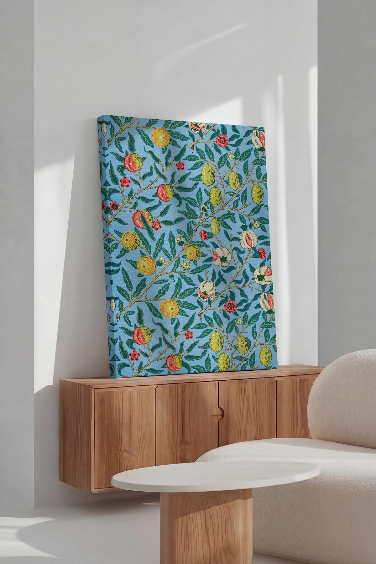 William Morris No:13 Modern Sanat - Sanat Dekor Serisi - Duvar Tablosu, HD Baskı Kanvas Tablo