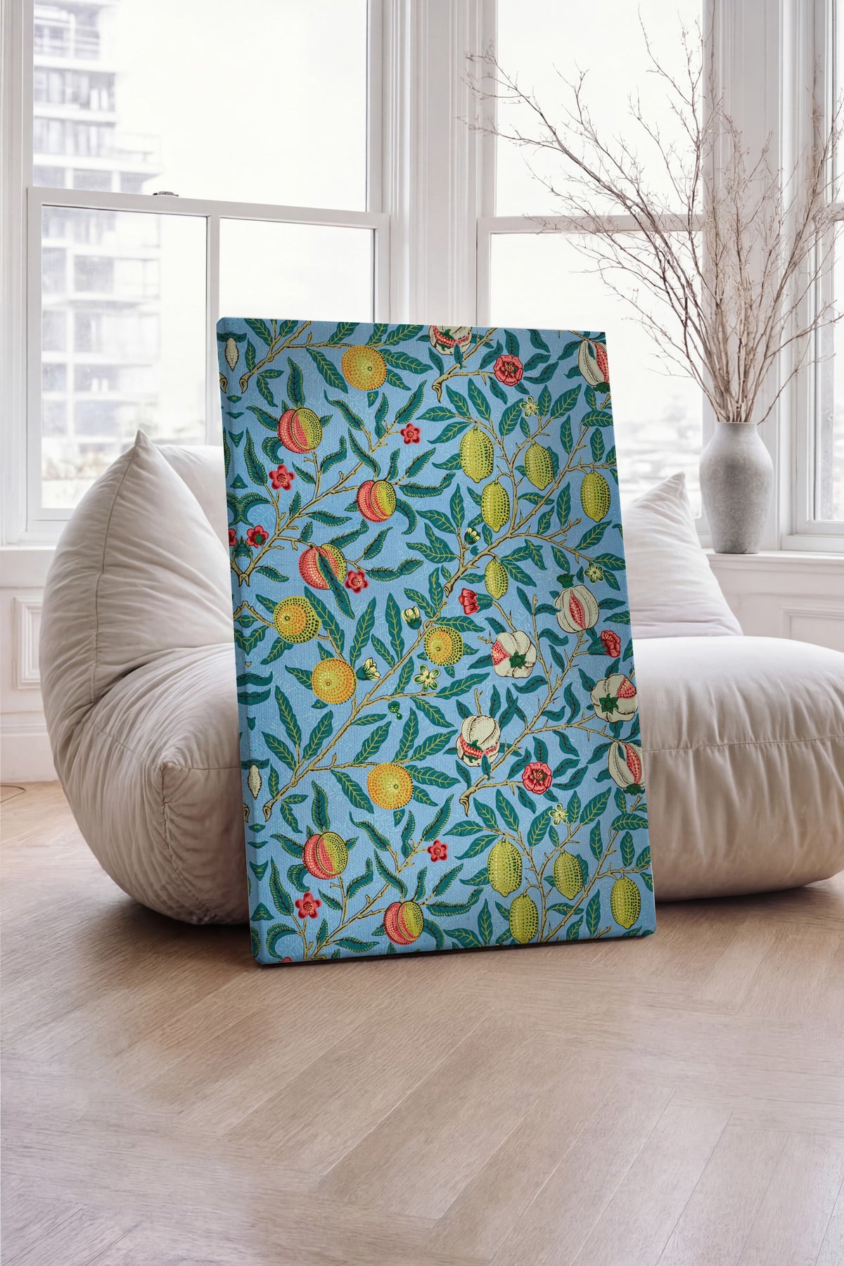 William Morris No:13 Modern Sanat - Sanat Dekor Serisi - Duvar Tablosu, HD Baskı Kanvas Tablo