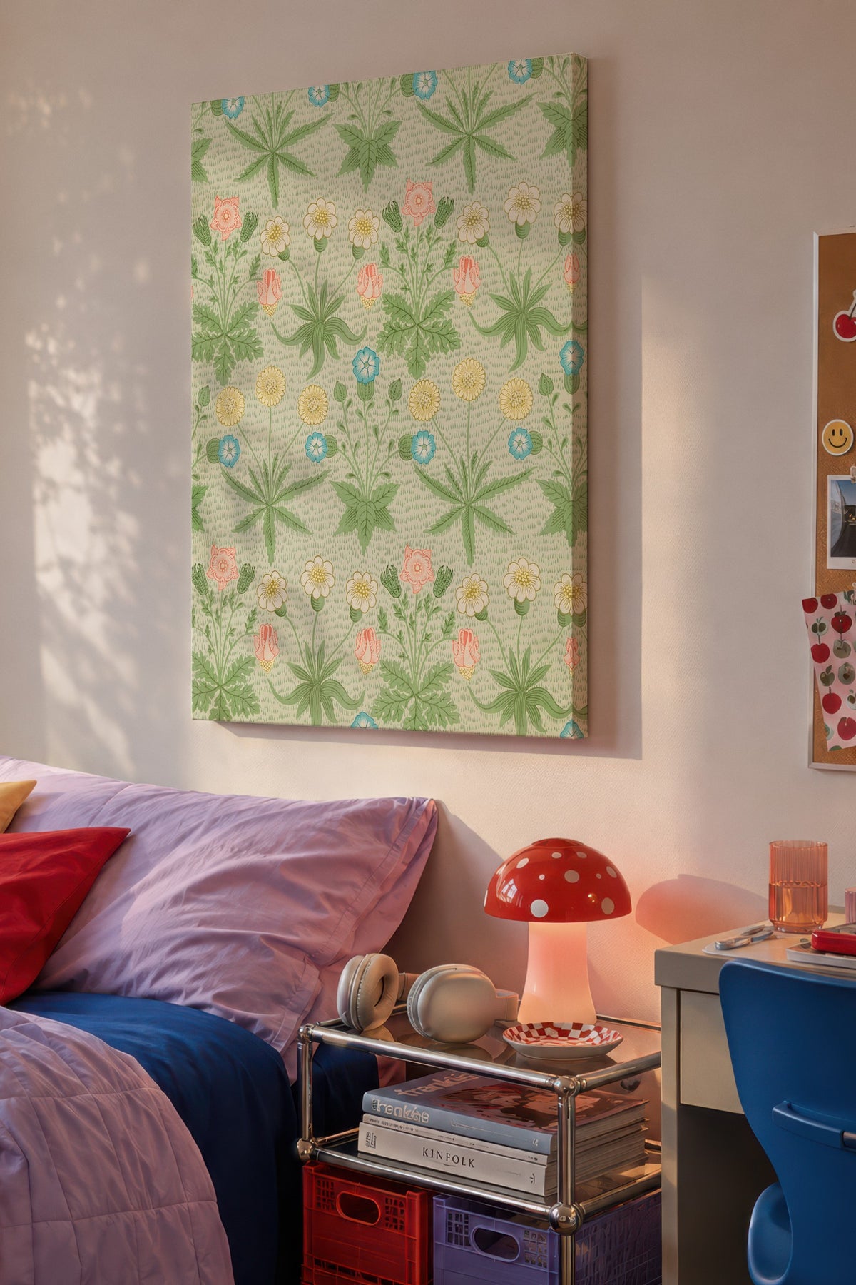 William Morris No:24 Modern Sanat - Sanat Dekor Serisi - Duvar Tablosu, HD Baskı Kanvas Tablo