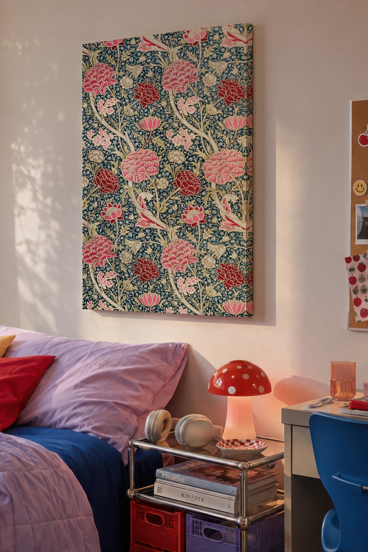 William Morris No:27 Modern Sanat - Sanat Dekor Serisi - Duvar Tablosu, HD Baskı Kanvas Tablo