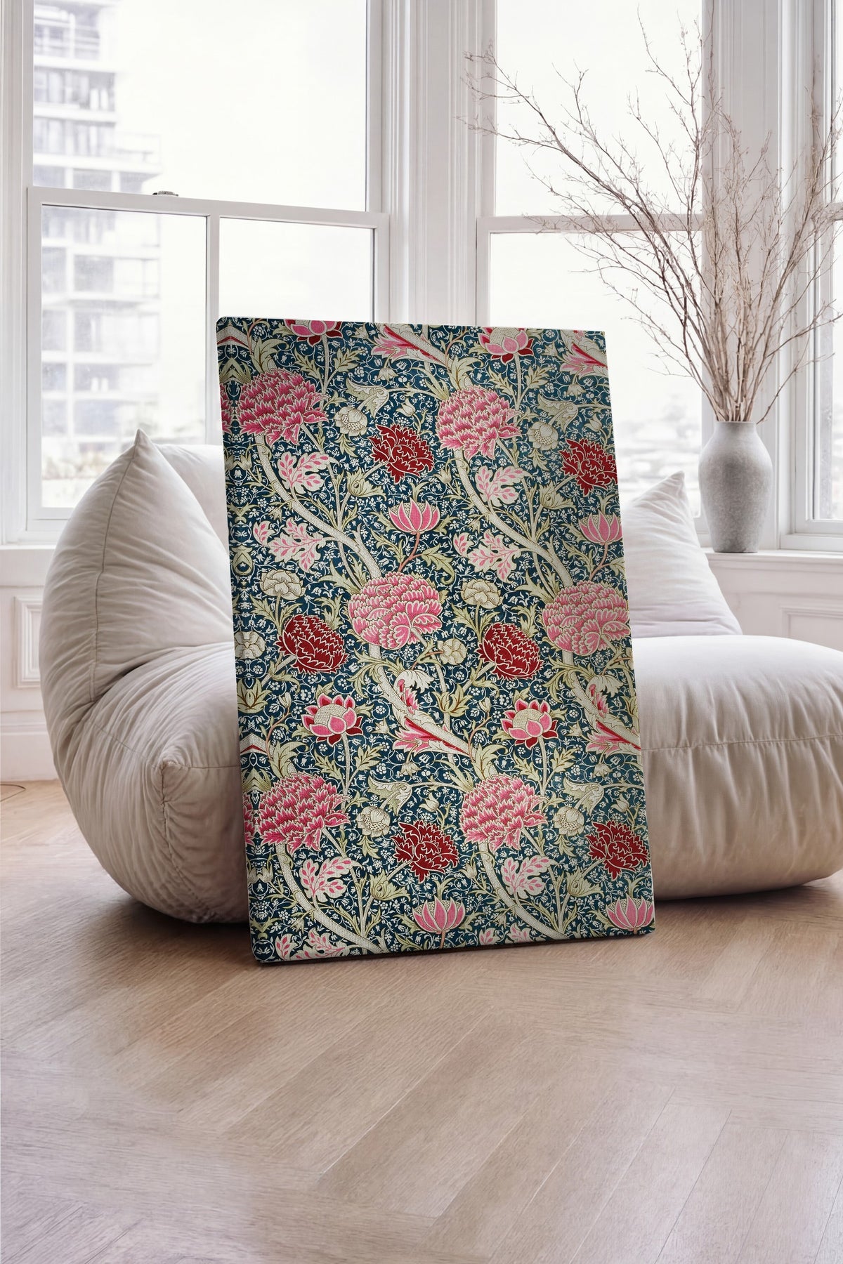 William Morris No:27 Modern Sanat - Sanat Dekor Serisi - Duvar Tablosu, HD Baskı Kanvas Tablo