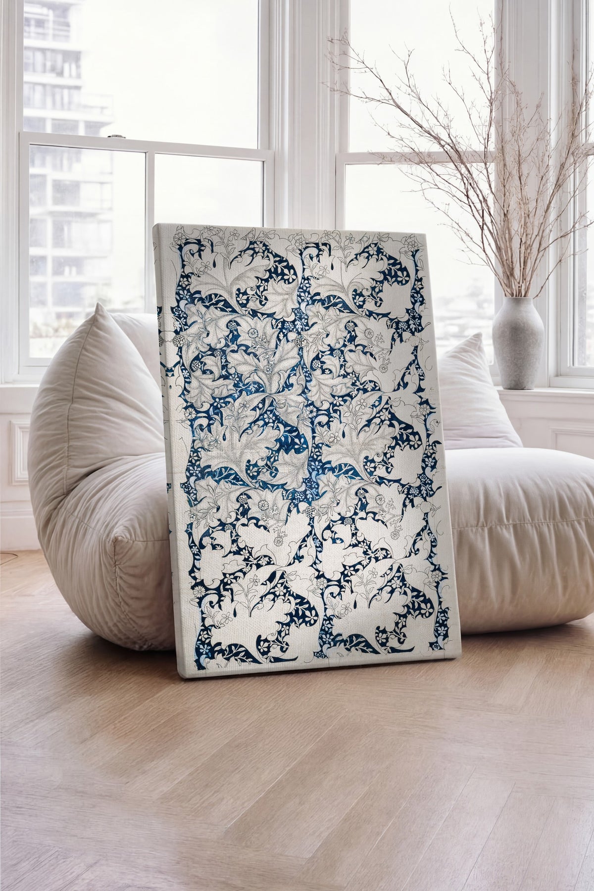 William Morris No:28 Modern Sanat - Sanat Dekor Serisi - Duvar Tablosu, HD Baskı Kanvas Tablo