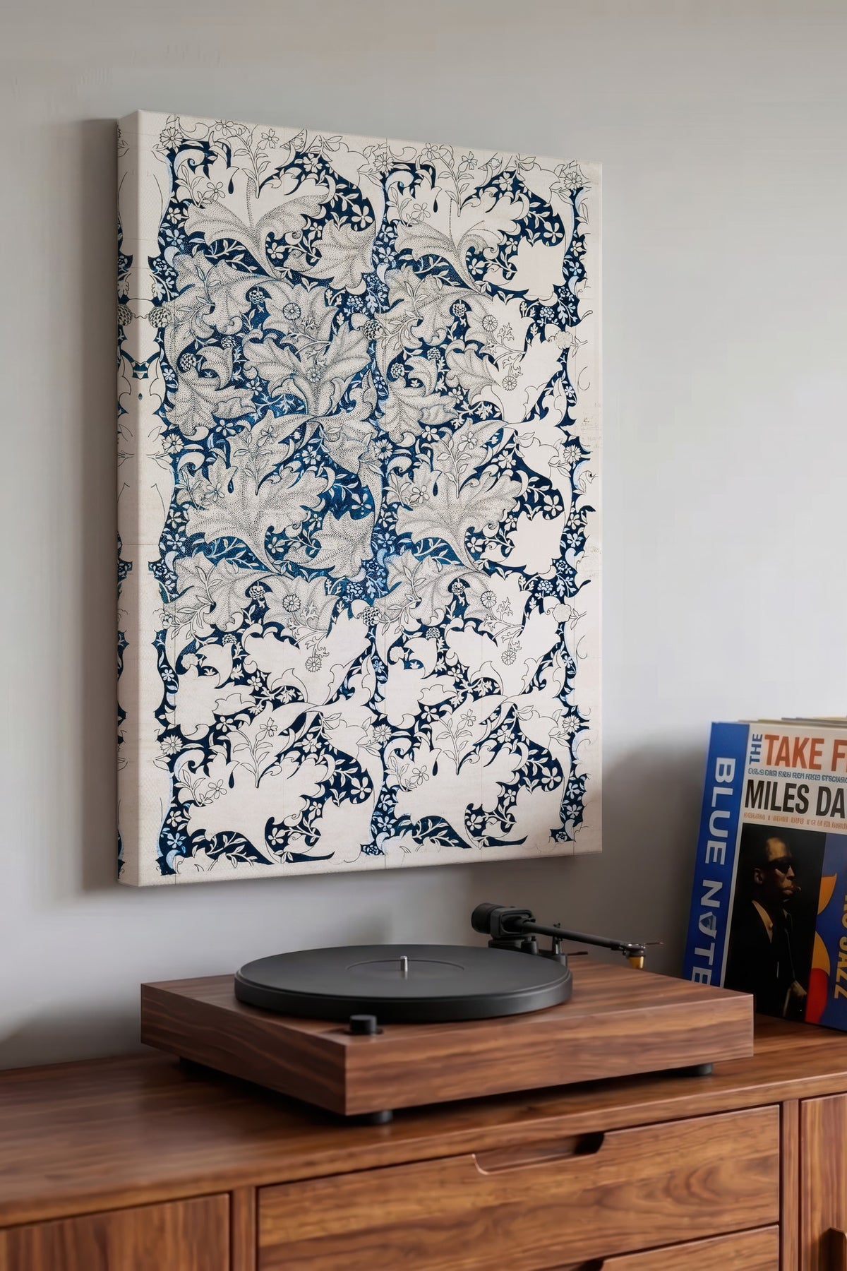 William Morris No:28 Modern Sanat - Sanat Dekor Serisi - Duvar Tablosu, HD Baskı Kanvas Tablo