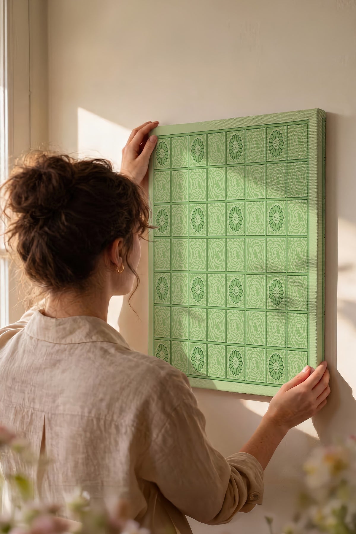 William Morris No:35 Modern Sanat - Sanat Dekor Serisi - Duvar Tablosu, HD Baskı Kanvas Tablo