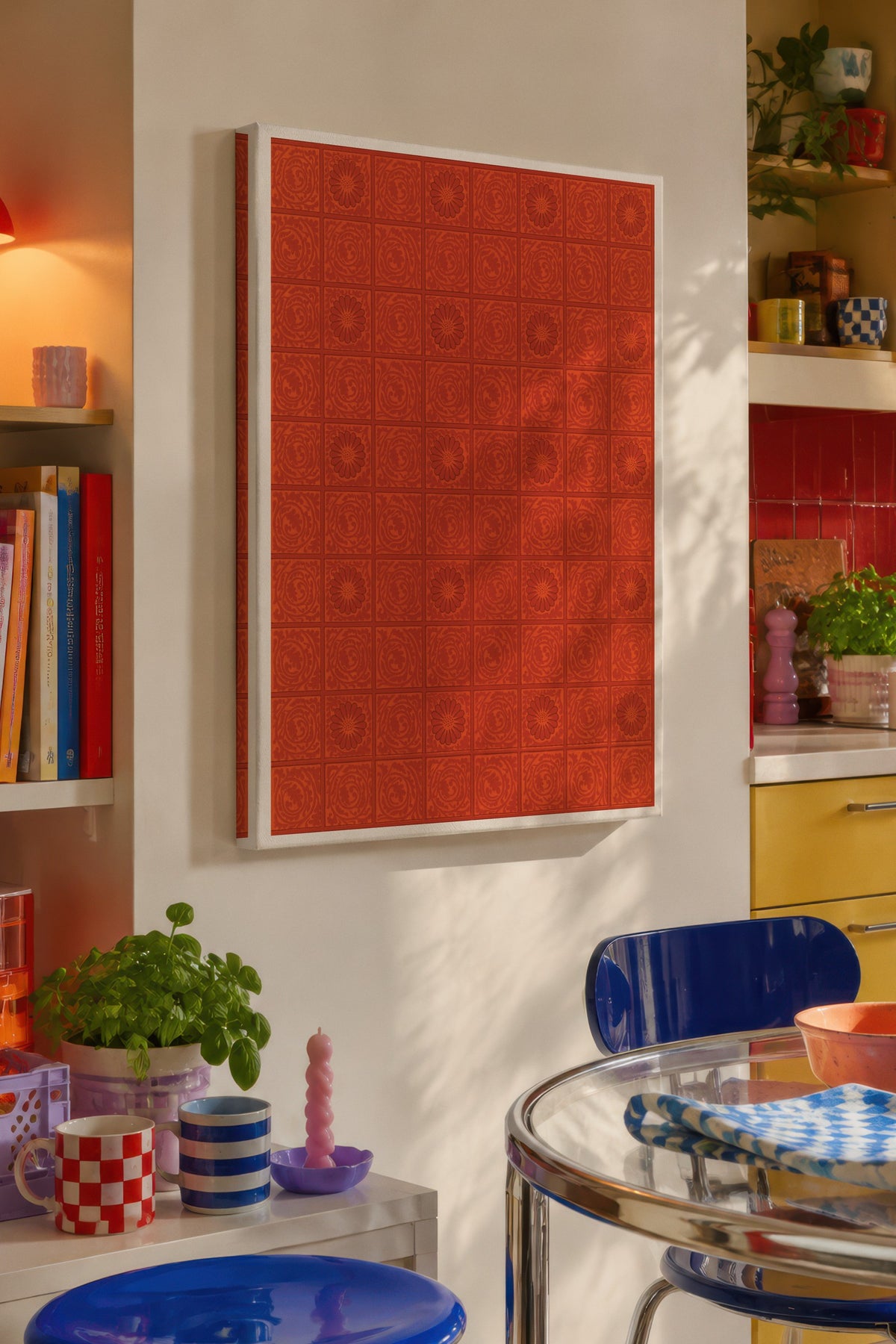William Morris No:37 Modern Sanat - Sanat Dekor Serisi - Duvar Tablosu, HD Baskı Kanvas Tablo