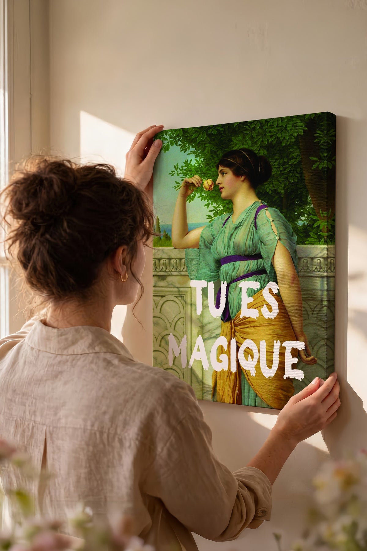 TU ES MAGIQUE Alternatif Sanat Kanvas Tablo