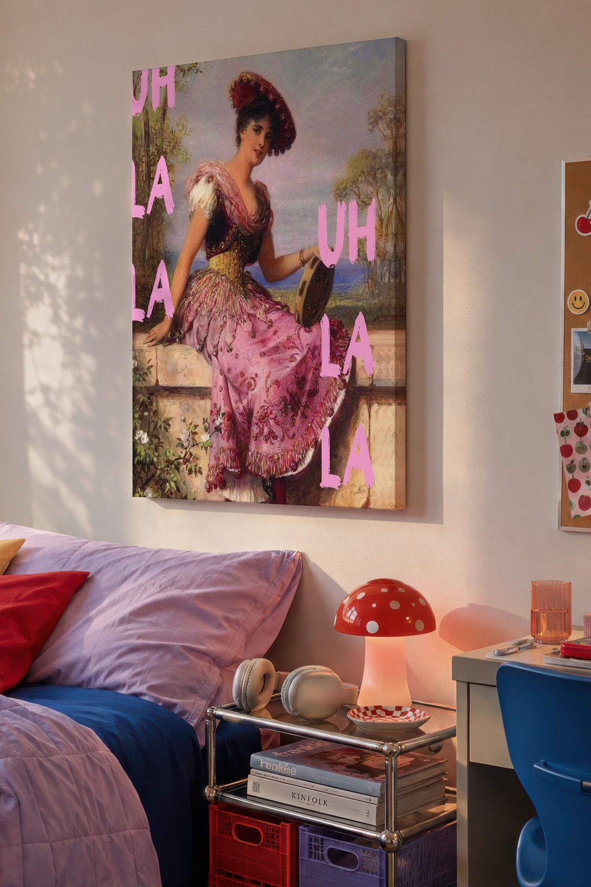 UH LA LA Alternatif Sanat Kanvas Tablo