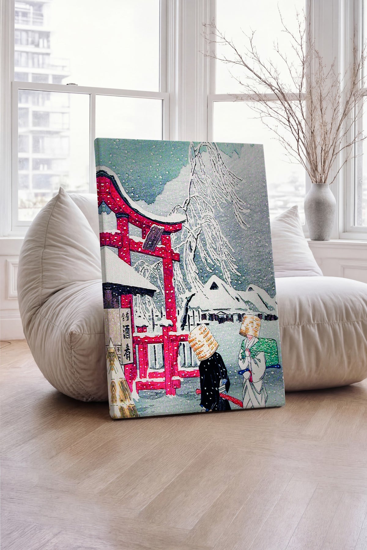 Hiroaki Takahashi No:3 Modern Sanat - Sanat Dekor Serisi - Duvar Tablosu, HD Baskı Kanvas Tablo