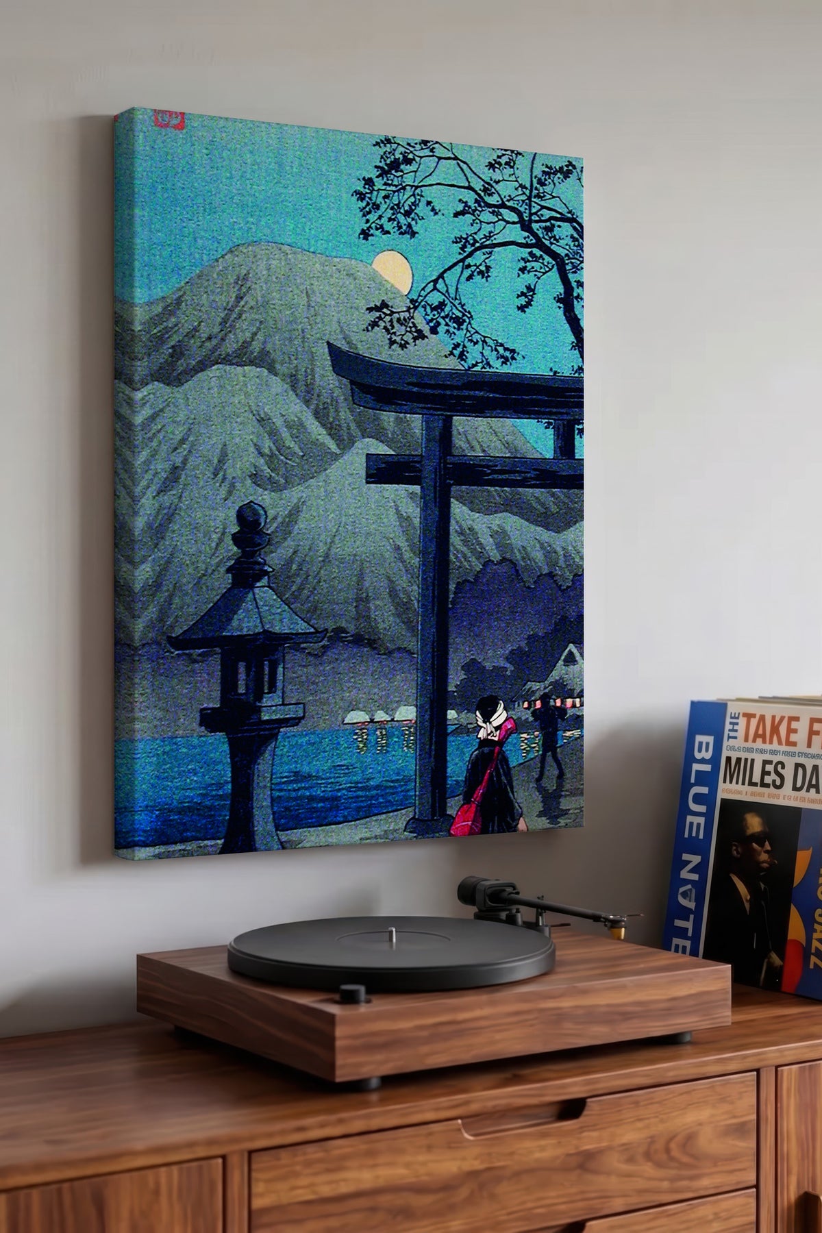 Hiroaki Takahashi No:4 Modern Sanat - Sanat Dekor Serisi - Duvar Tablosu, HD Baskı Kanvas Tablo
