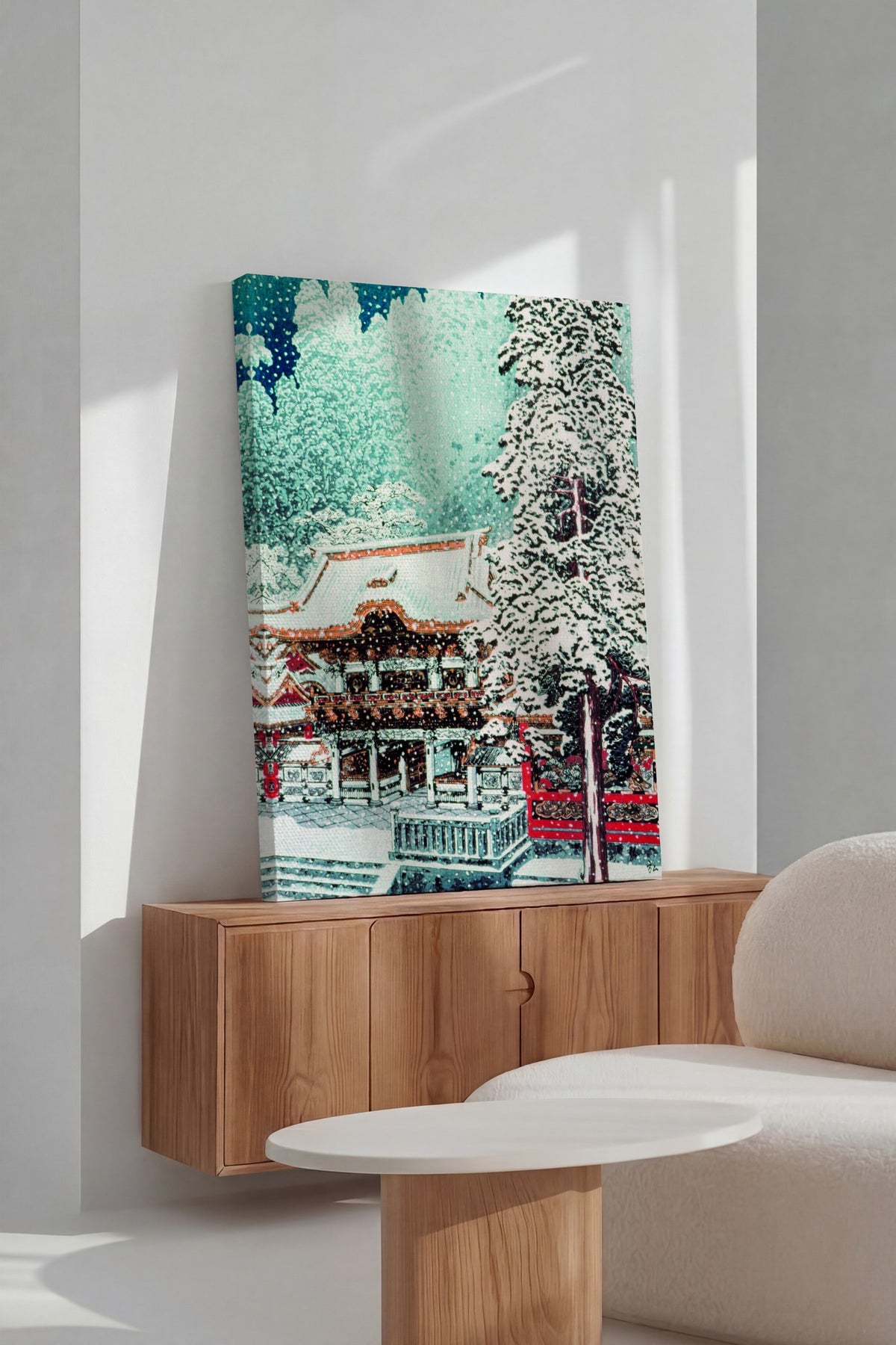Hiroaki Takahashi No:7 Modern Sanat - Sanat Dekor Serisi - Duvar Tablosu, HD Baskı Kanvas Tablo