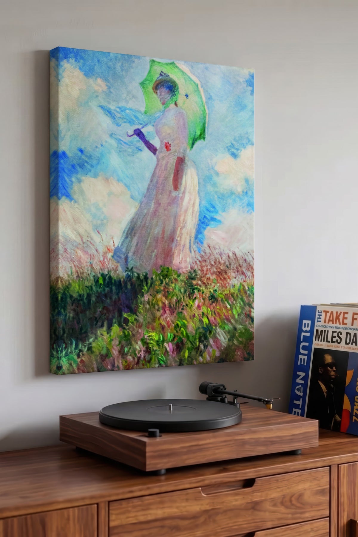 Monet No:18 Modern Sanat - Sanat Dekor Serisi - Duvar Tablosu, HD Baskı Kanvas Tablo