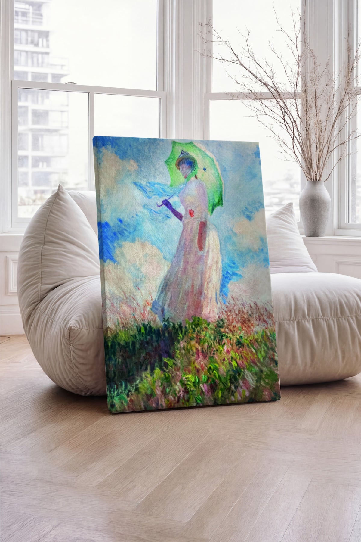 Monet No:18 Modern Sanat - Sanat Dekor Serisi - Duvar Tablosu, HD Baskı Kanvas Tablo