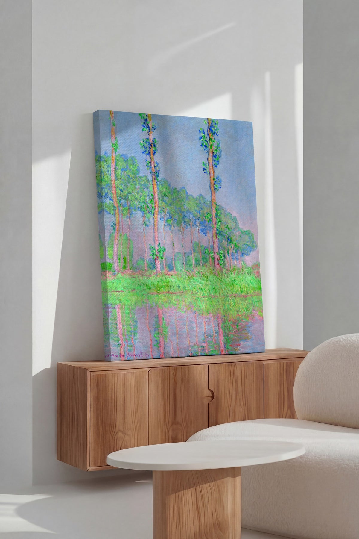 Monet No:19 Modern Sanat - Sanat Dekor Serisi - Duvar Tablosu, HD Baskı Kanvas Tablo