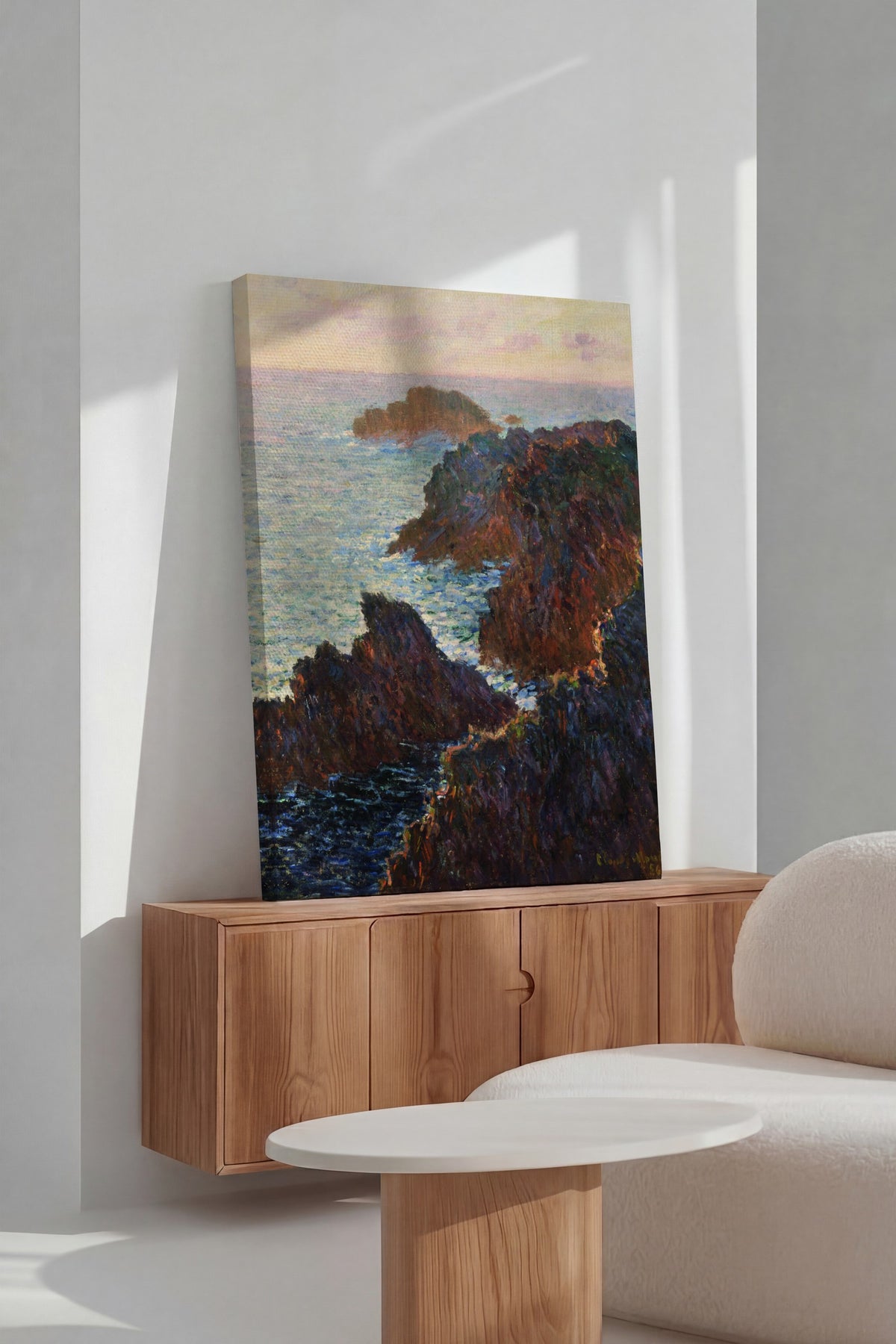 Monet No:22 Modern Sanat - Sanat Dekor Serisi - Duvar Tablosu, HD Baskı Kanvas Tablo