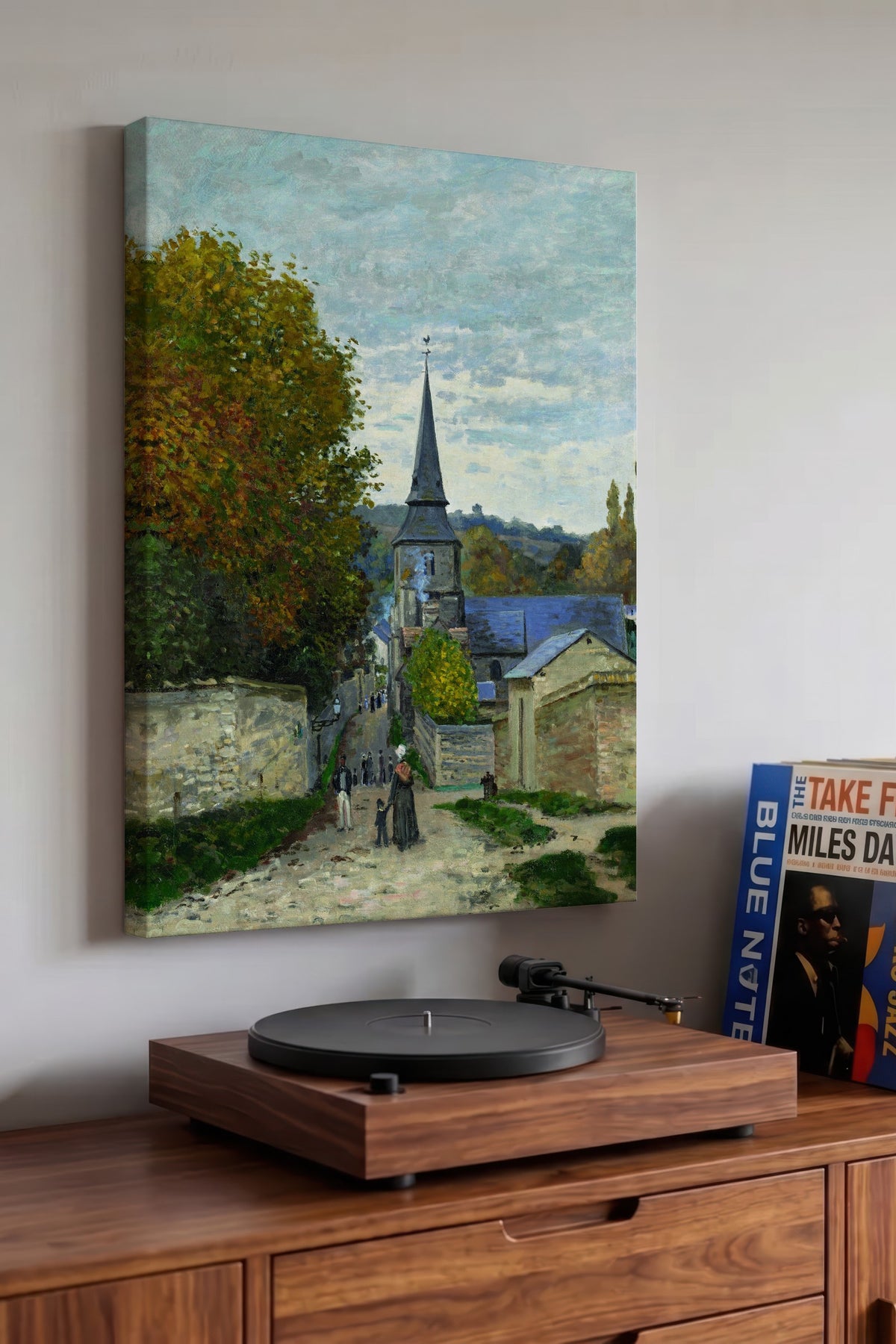 Monet No:23 Modern Sanat - Sanat Dekor Serisi - Duvar Tablosu, HD Baskı Kanvas Tablo