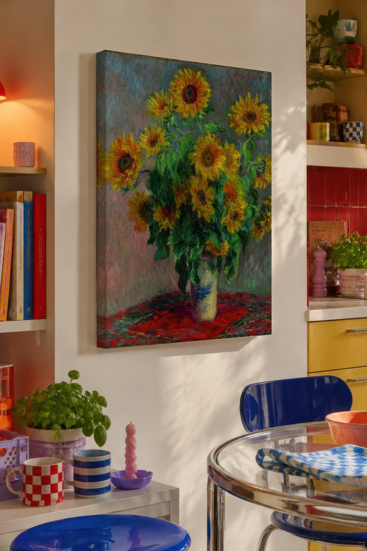 Monet No:25 Modern Sanat - Sanat Dekor Serisi - Duvar Tablosu, HD Baskı Kanvas Tablo