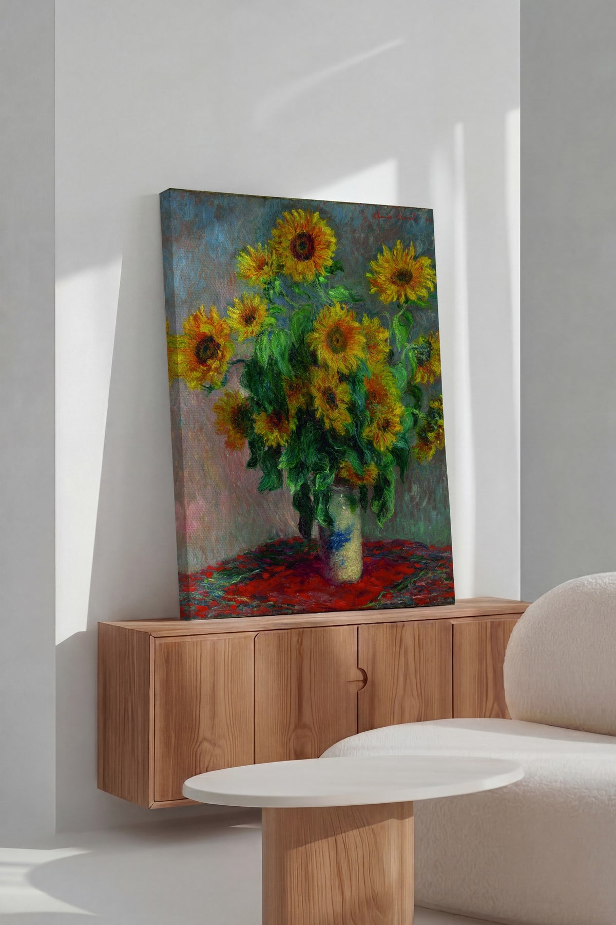 Monet No:25 Modern Sanat - Sanat Dekor Serisi - Duvar Tablosu, HD Baskı Kanvas Tablo