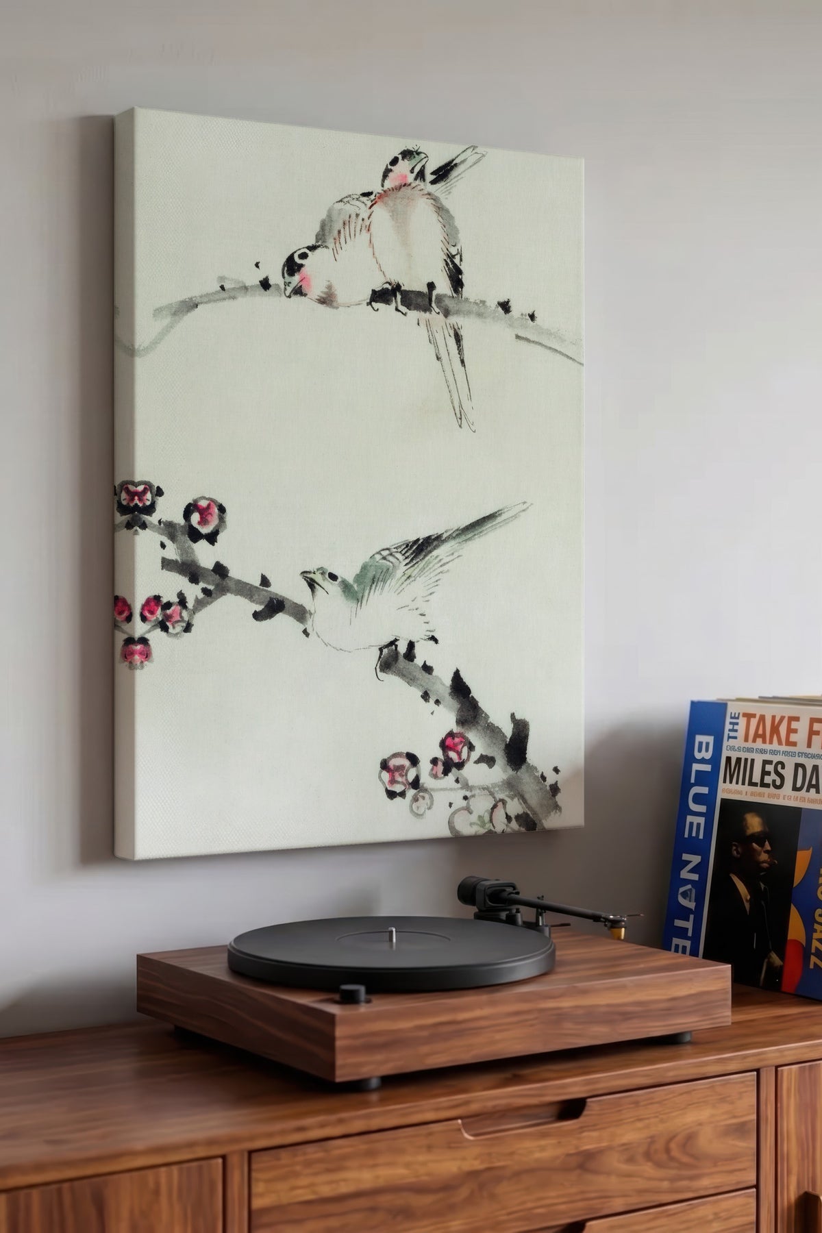 Hokusai Katsushika No:2 Modern Sanat - Sanat Dekor Serisi - Duvar Tablosu, HD Baskı Kanvas Tablo