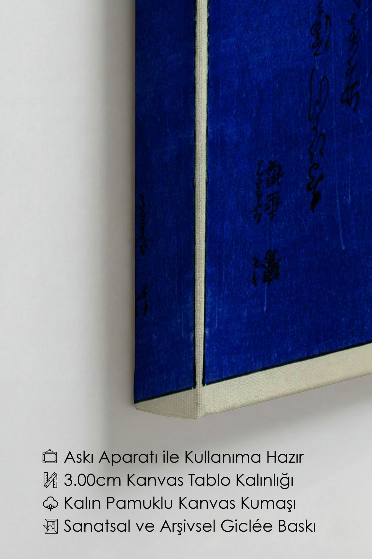 Hokusai Katsushika No:40 Modern Sanat - Sanat Dekor Serisi - Duvar Tablosu, HD Baskı Kanvas Tablo