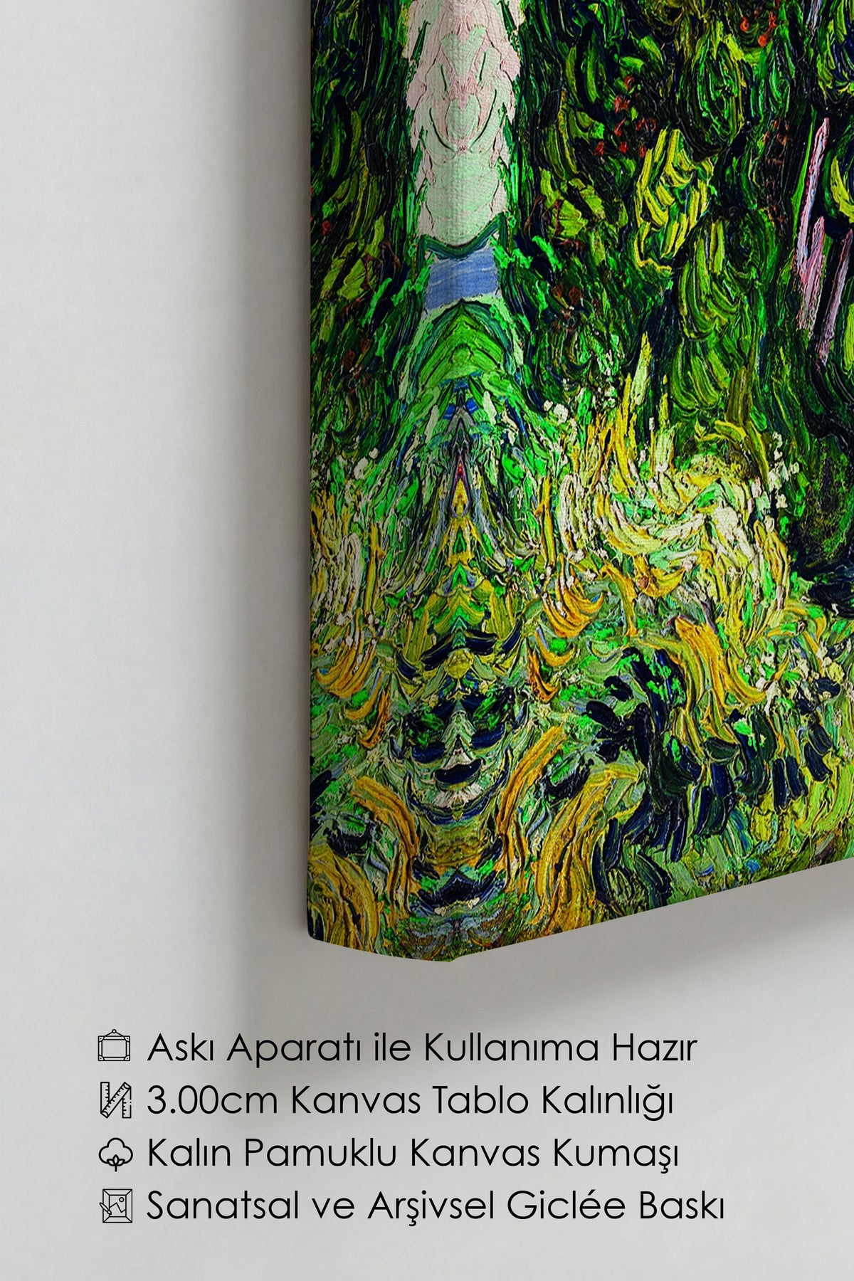 Van Gogh No:67 Modern Sanat - Sanat Dekor Serisi - Duvar Tablosu, HD Baskı Kanvas Tablo