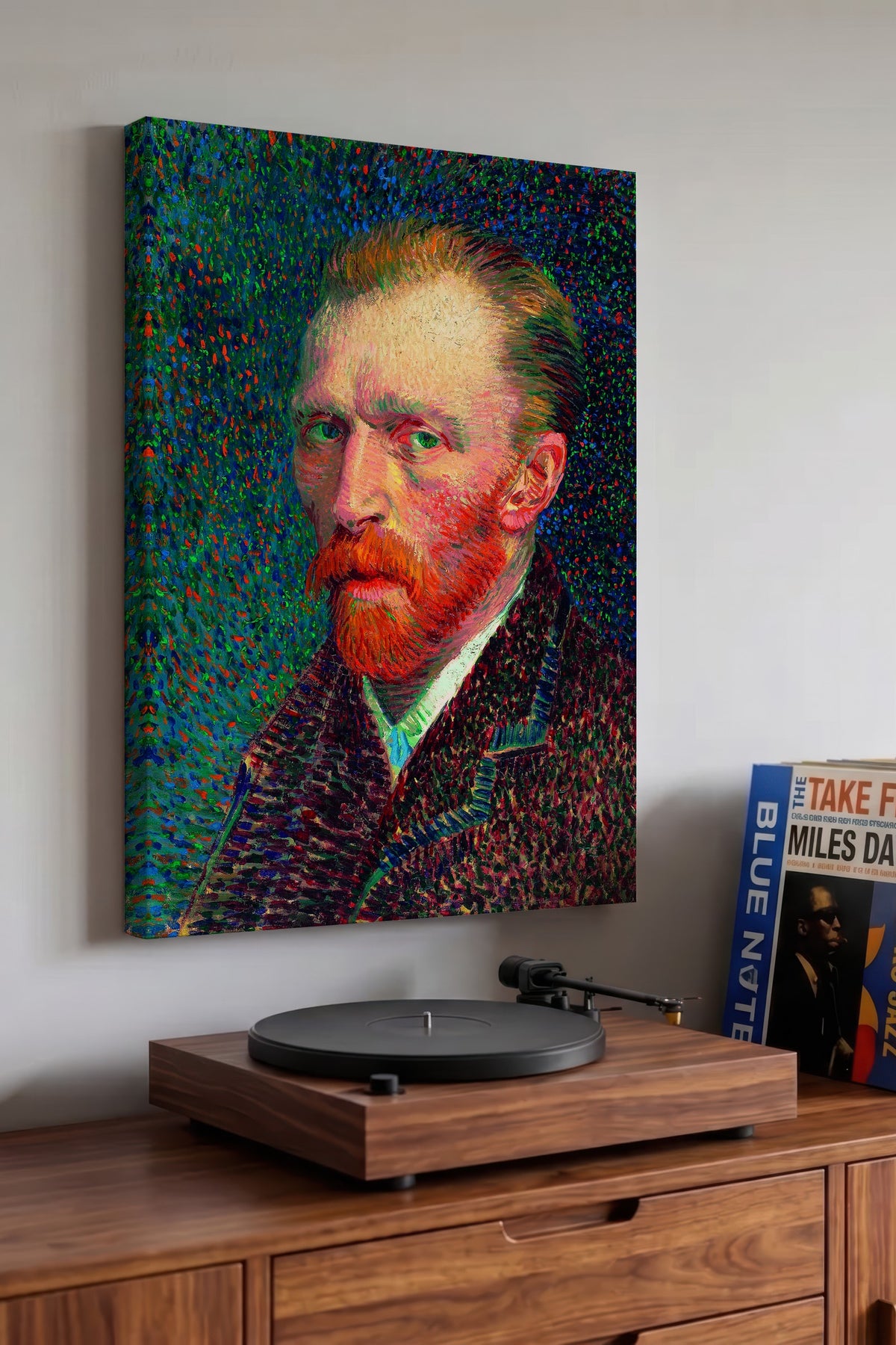 Van Gogh No:68 Modern Sanat - Sanat Dekor Serisi - Duvar Tablosu, HD Baskı Kanvas Tablo
