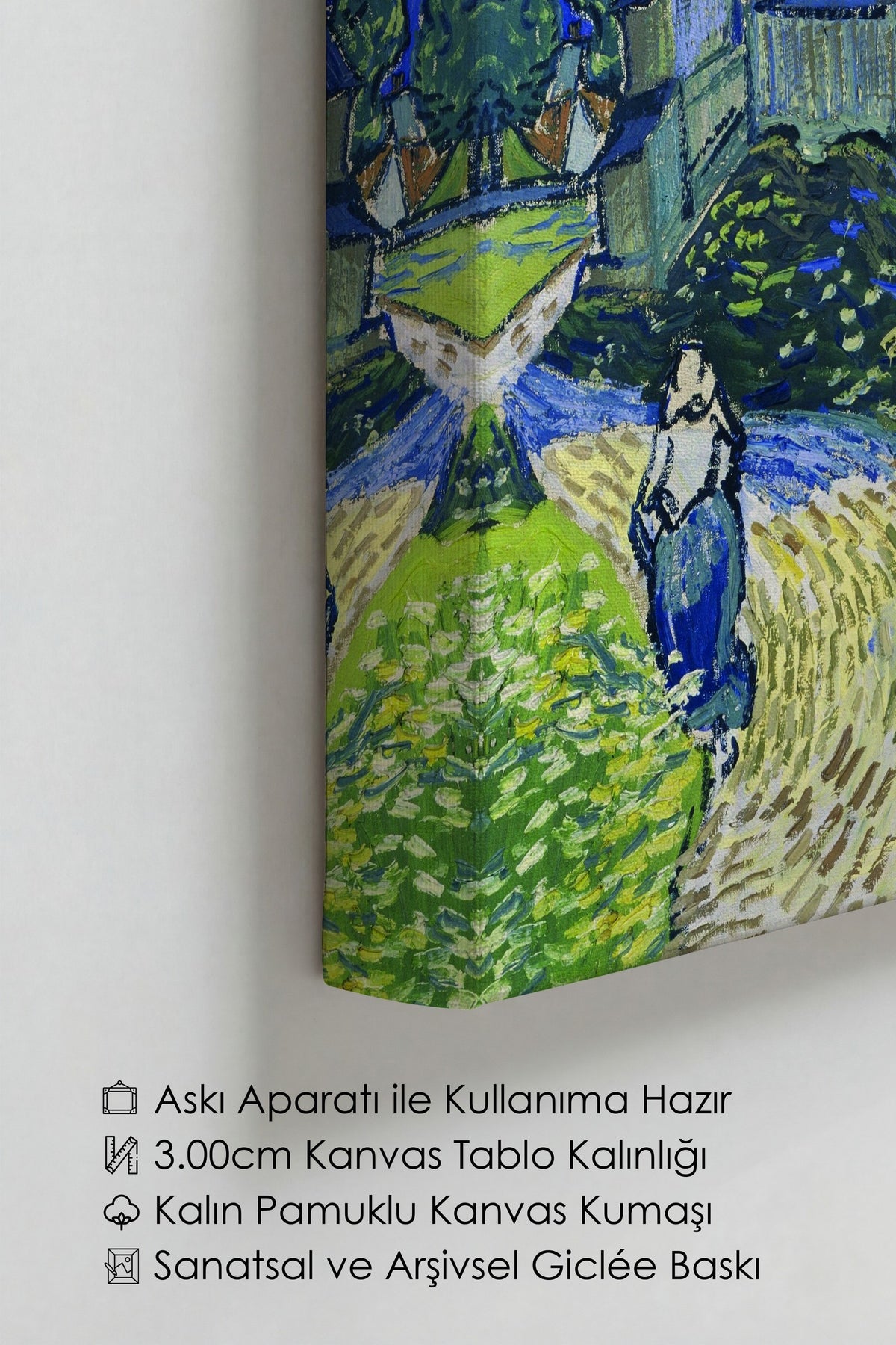 Van Gogh No:70 Modern Sanat - Sanat Dekor Serisi - Duvar Tablosu, HD Baskı Kanvas Tablo