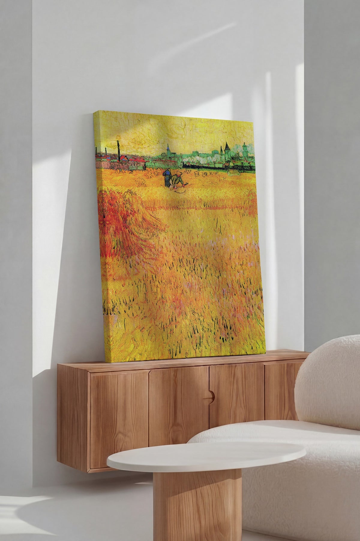 Van Gogh No:5 Modern Sanat - Sanat Dekor Serisi - Duvar Tablosu, HD Baskı Kanvas Tablo
