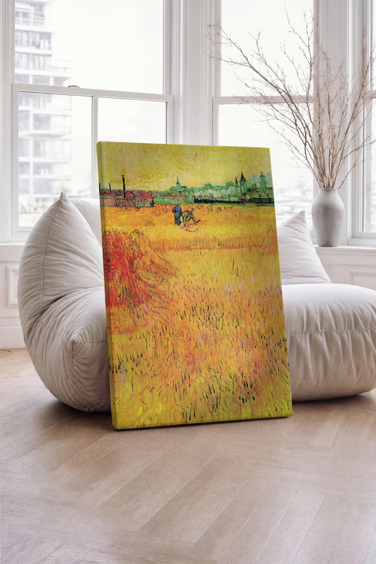 Van Gogh No:5 Modern Sanat - Sanat Dekor Serisi - Duvar Tablosu, HD Baskı Kanvas Tablo