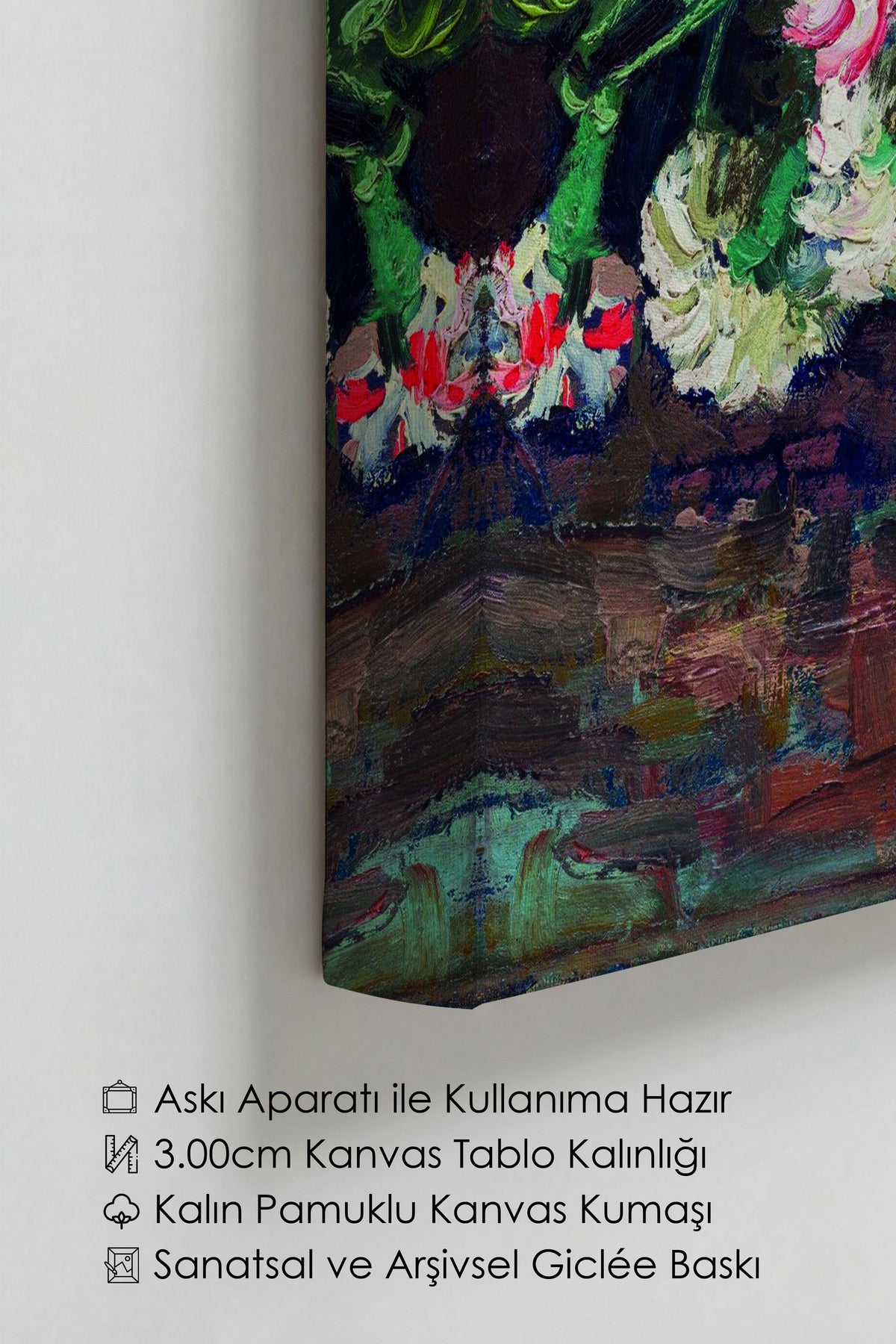 Van Gogh No:11 Modern Sanat - Sanat Dekor Serisi - Duvar Tablosu, HD Baskı Kanvas Tablo