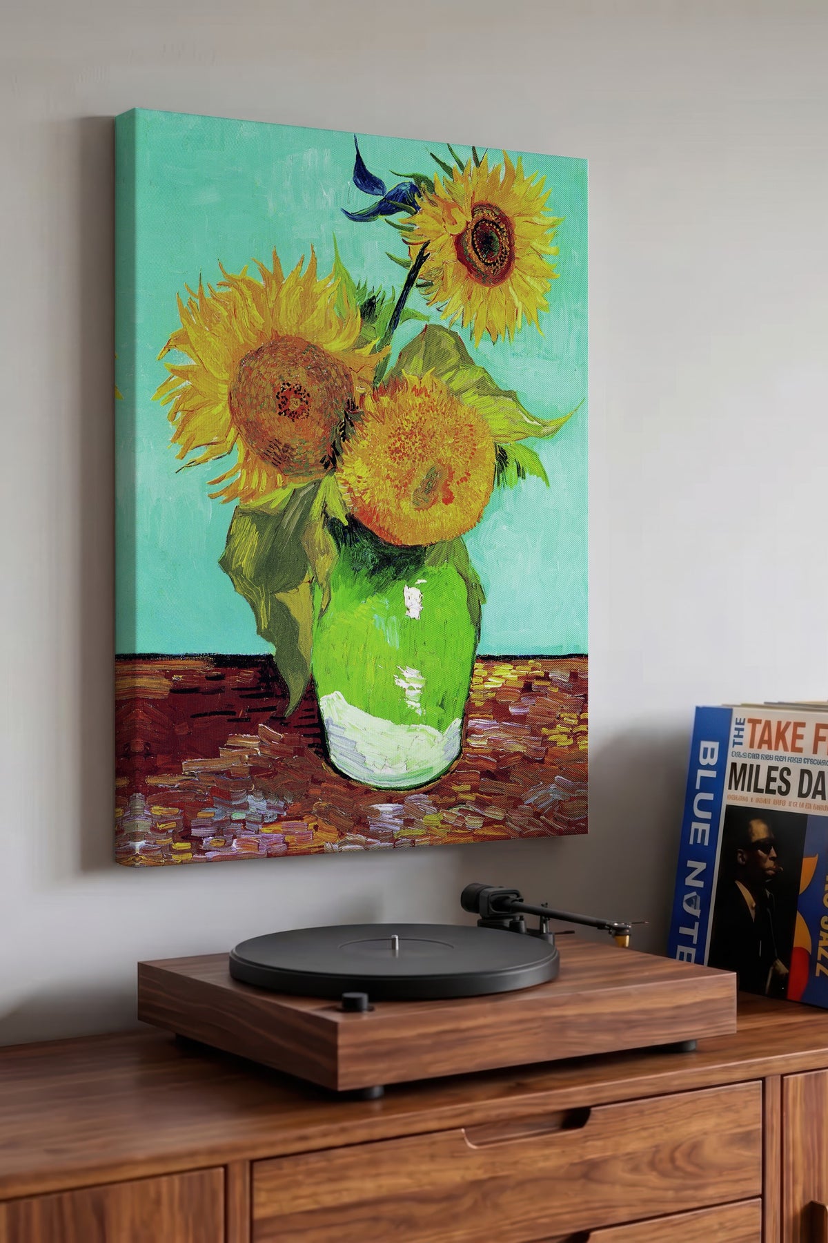 Van Gogh No:12 Modern Sanat - Sanat Dekor Serisi - Duvar Tablosu, HD Baskı Kanvas Tablo