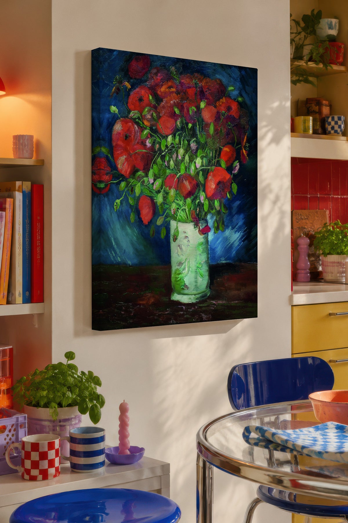 Van Gogh No:17 Modern Sanat - Sanat Dekor Serisi - Duvar Tablosu, HD Baskı Kanvas Tablo