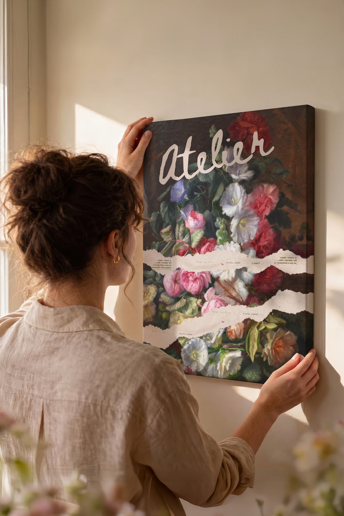 Değiştirilmiş Sanat Alternatif Sanat Kanvas Tablo — NO:105113